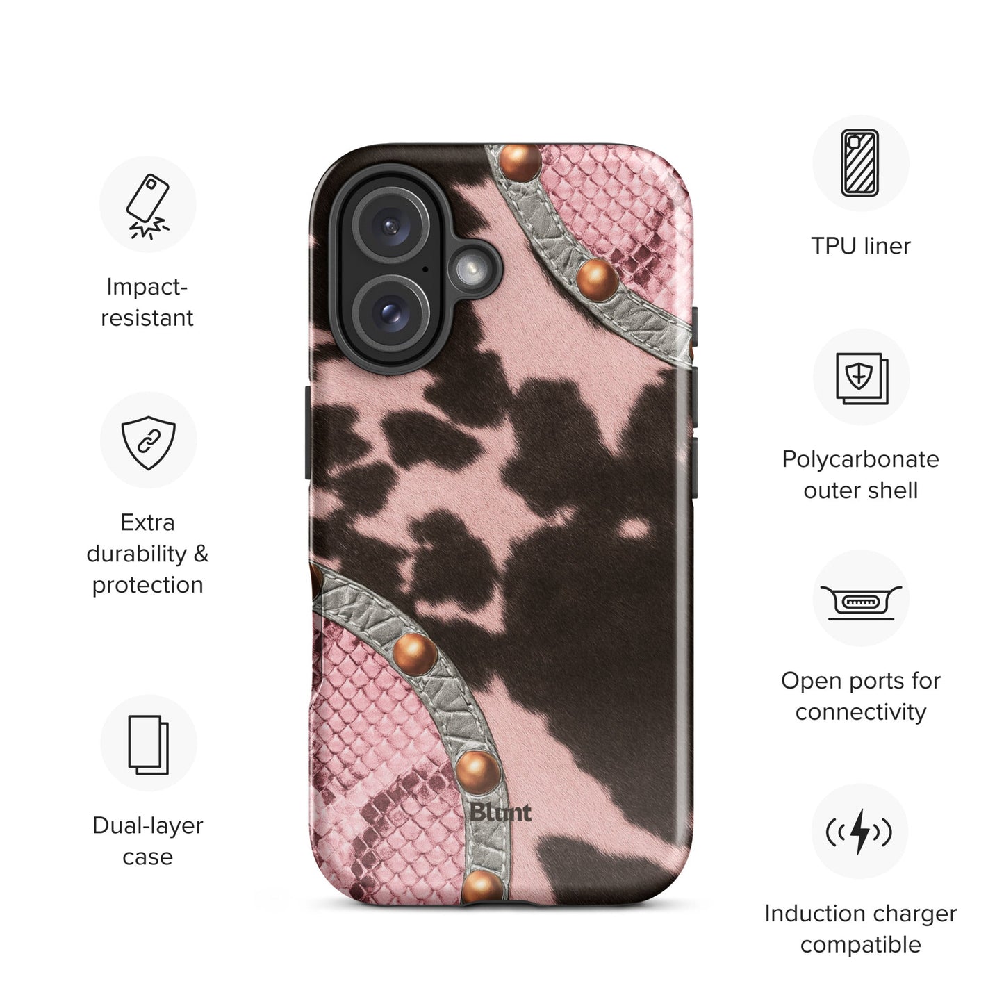 Pastel Saddle iPhone Case - Blunt Cases