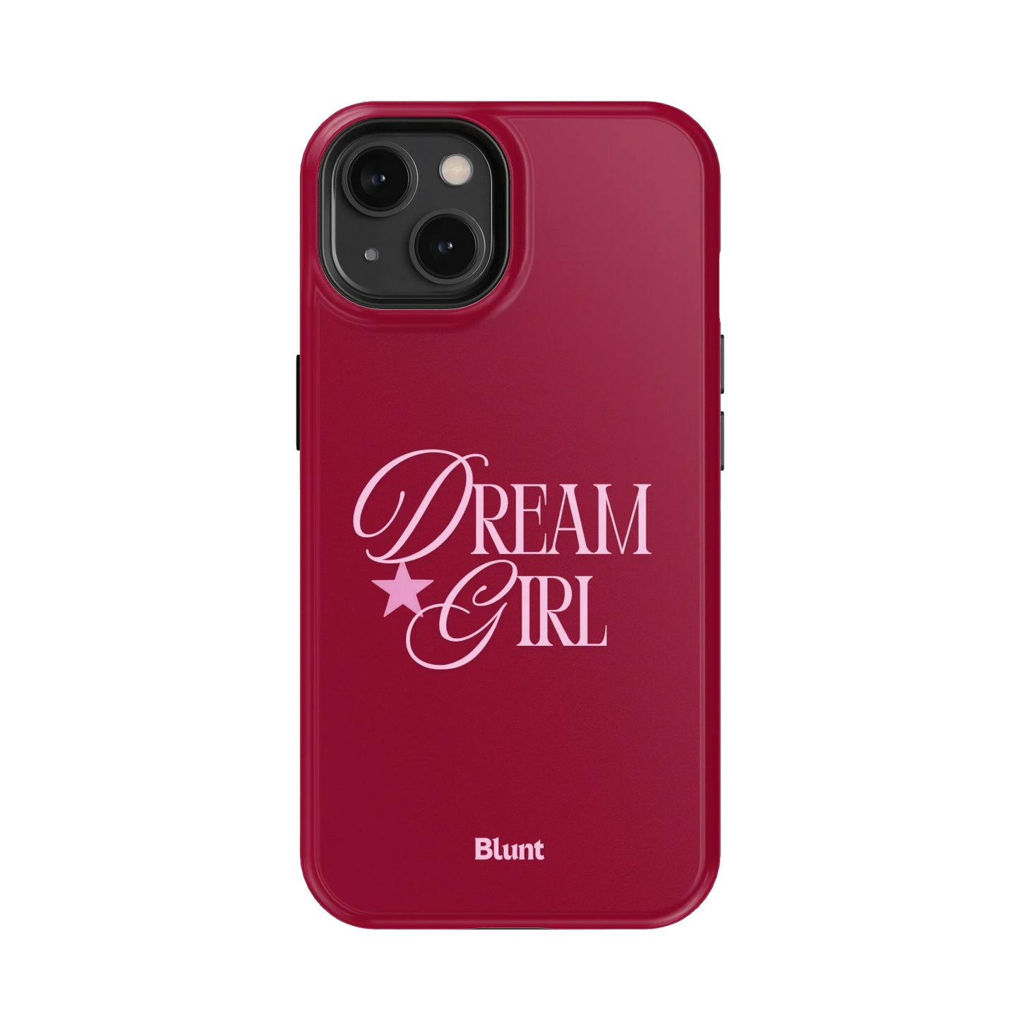 Dream Girl Maroon iPhone Case