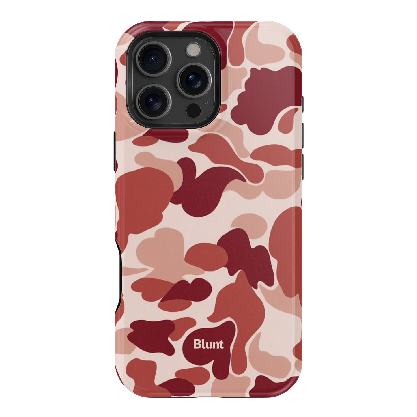 Reddish Camo iPhone Case