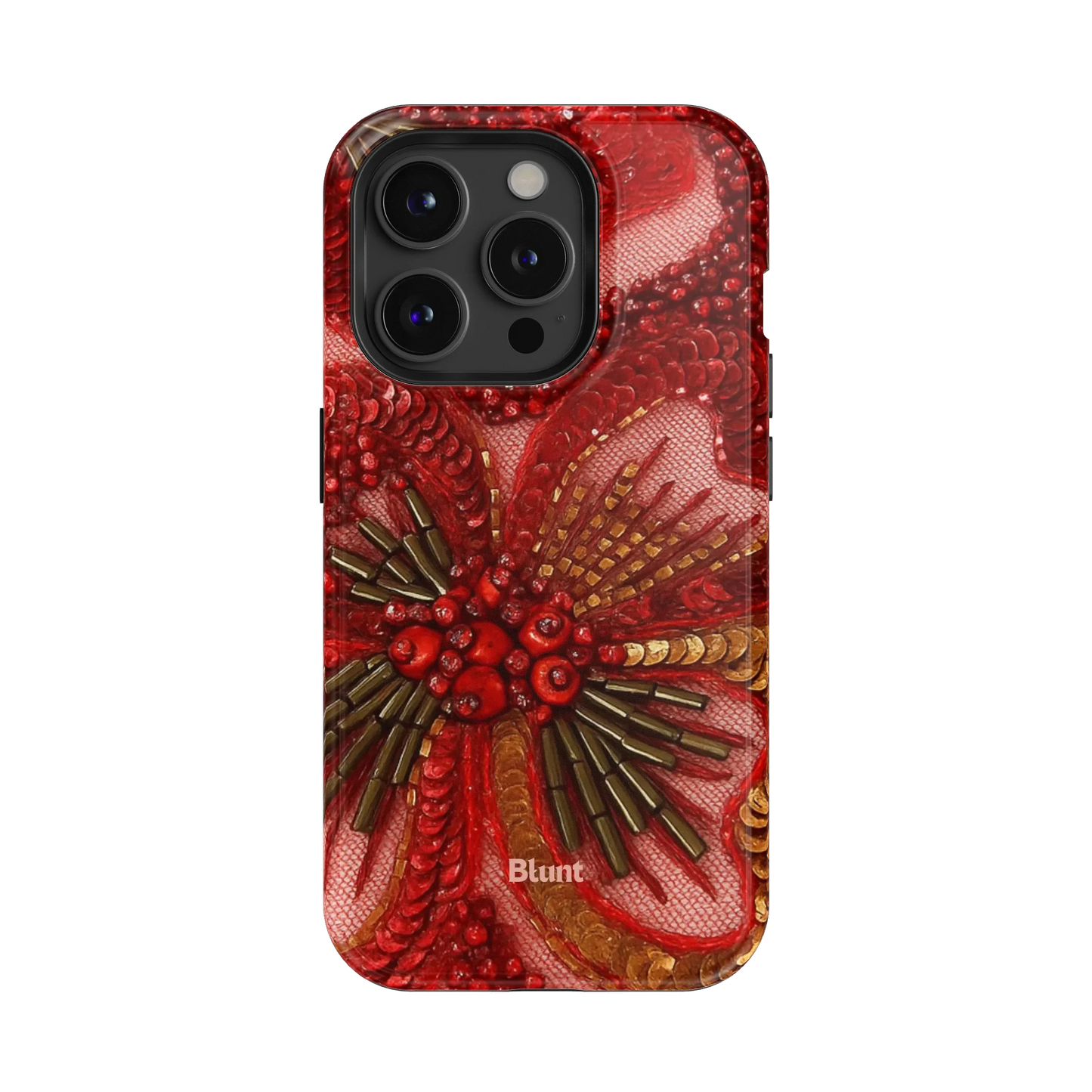 Crimson iPhone Case