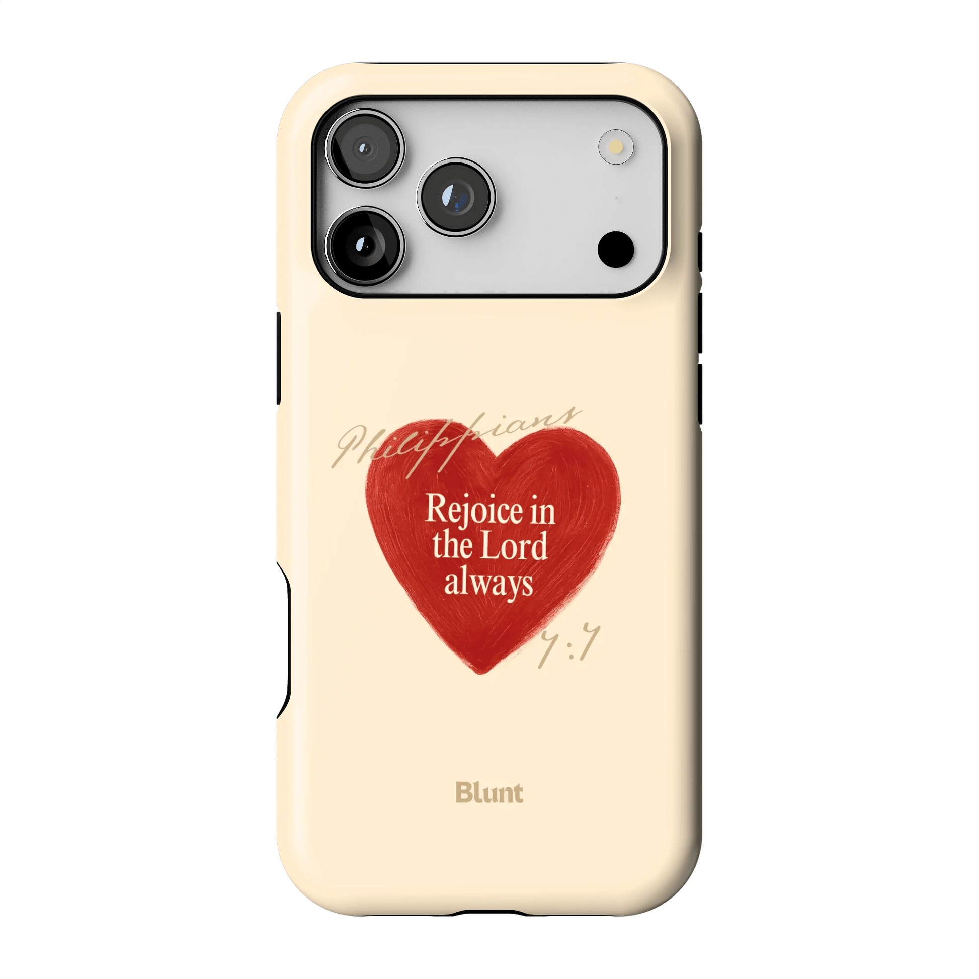Philippians 4:4 iPhone Case - Blunt Cases