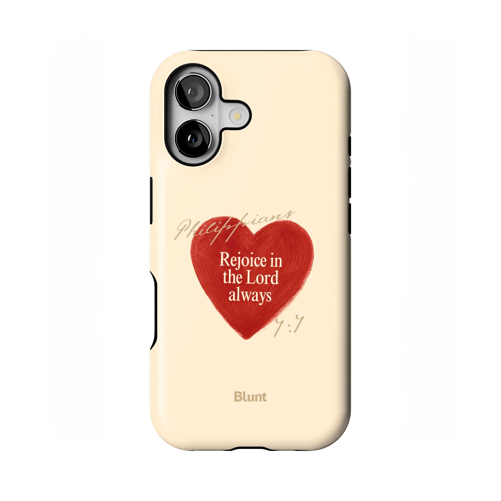 Philippians 4:4 iPhone Case - Blunt Cases
