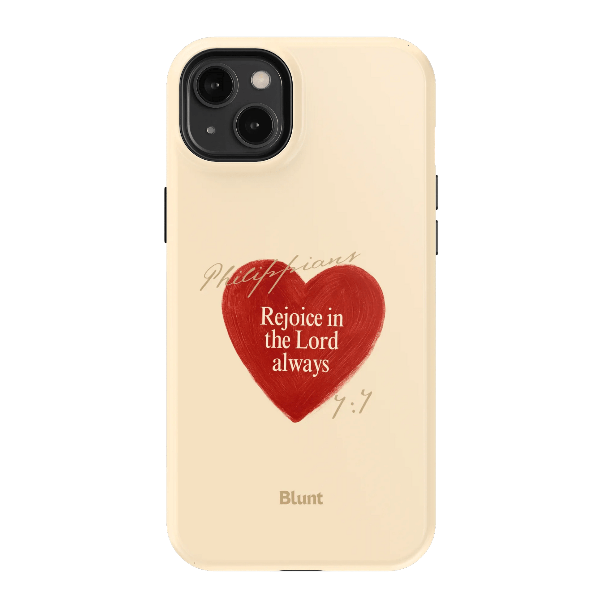 Philippians 4:4 iPhone Case - Blunt Cases