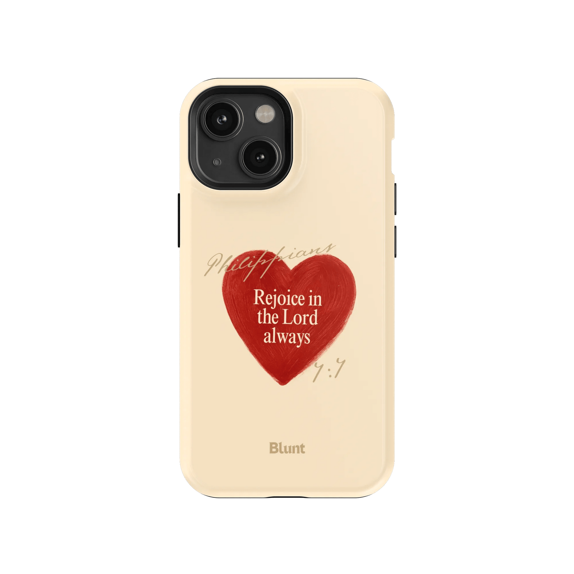 Philippians 4:4 iPhone Case - Blunt Cases