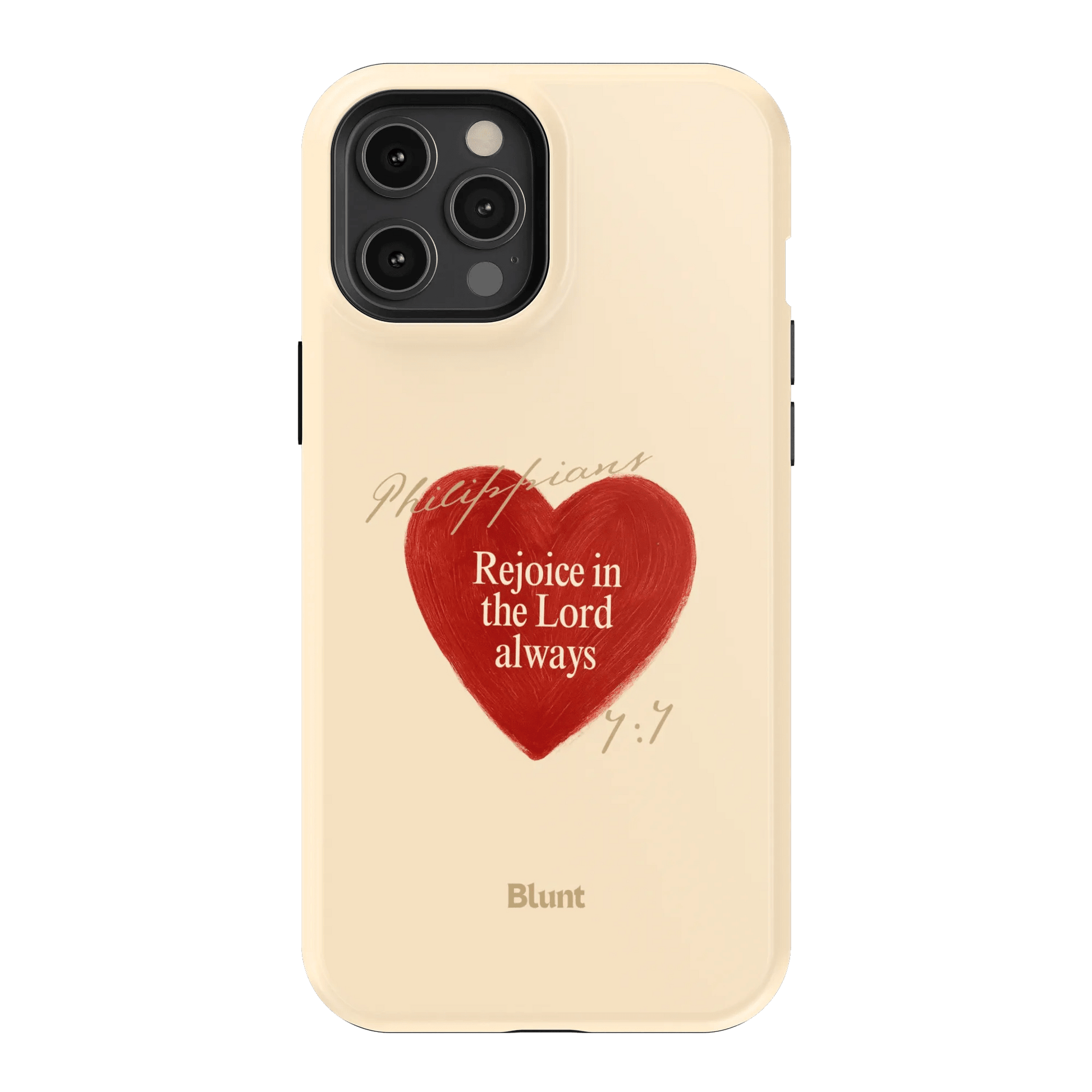 Philippians 4:4 iPhone Case - Blunt Cases