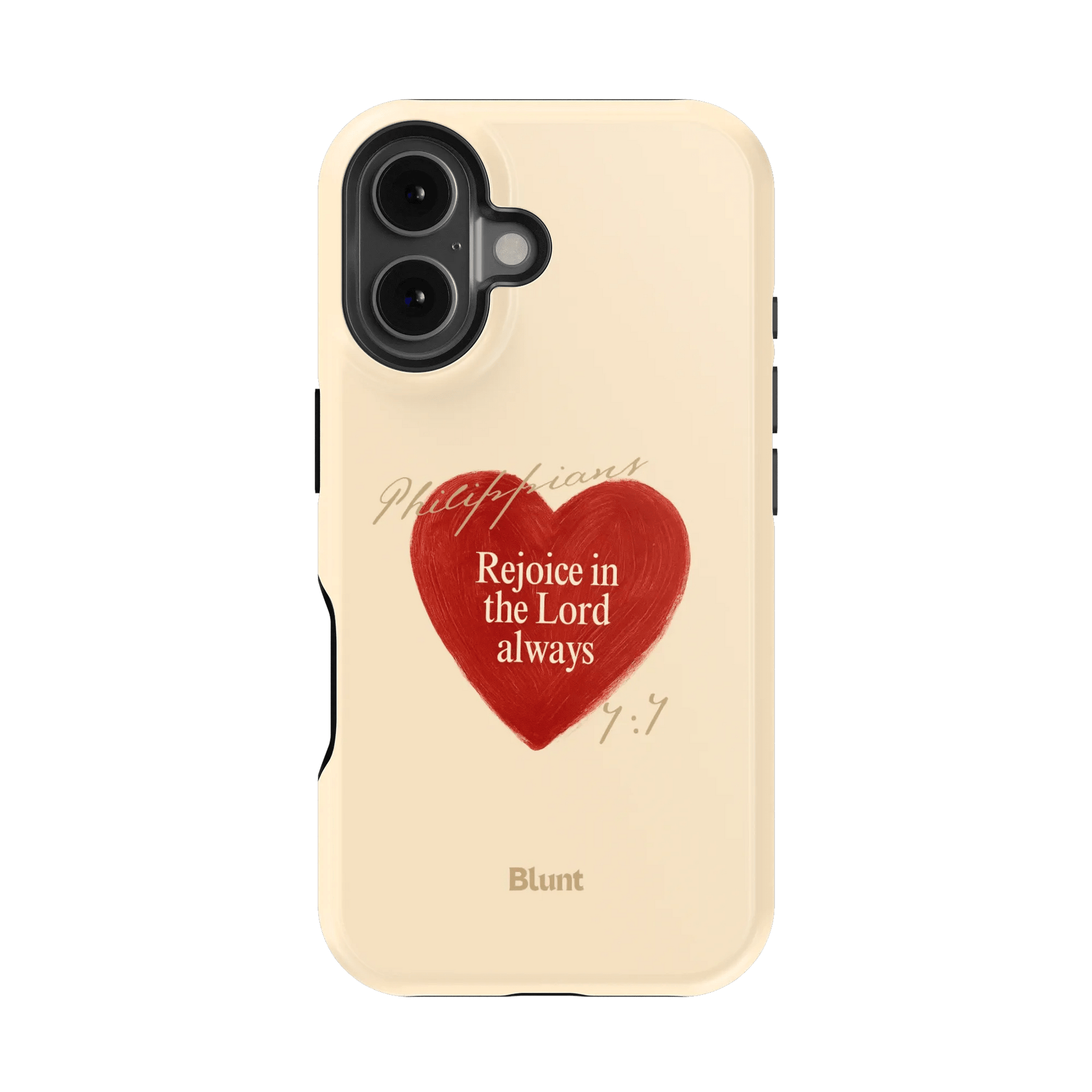 Philippians 4:4 iPhone Case - Blunt Cases