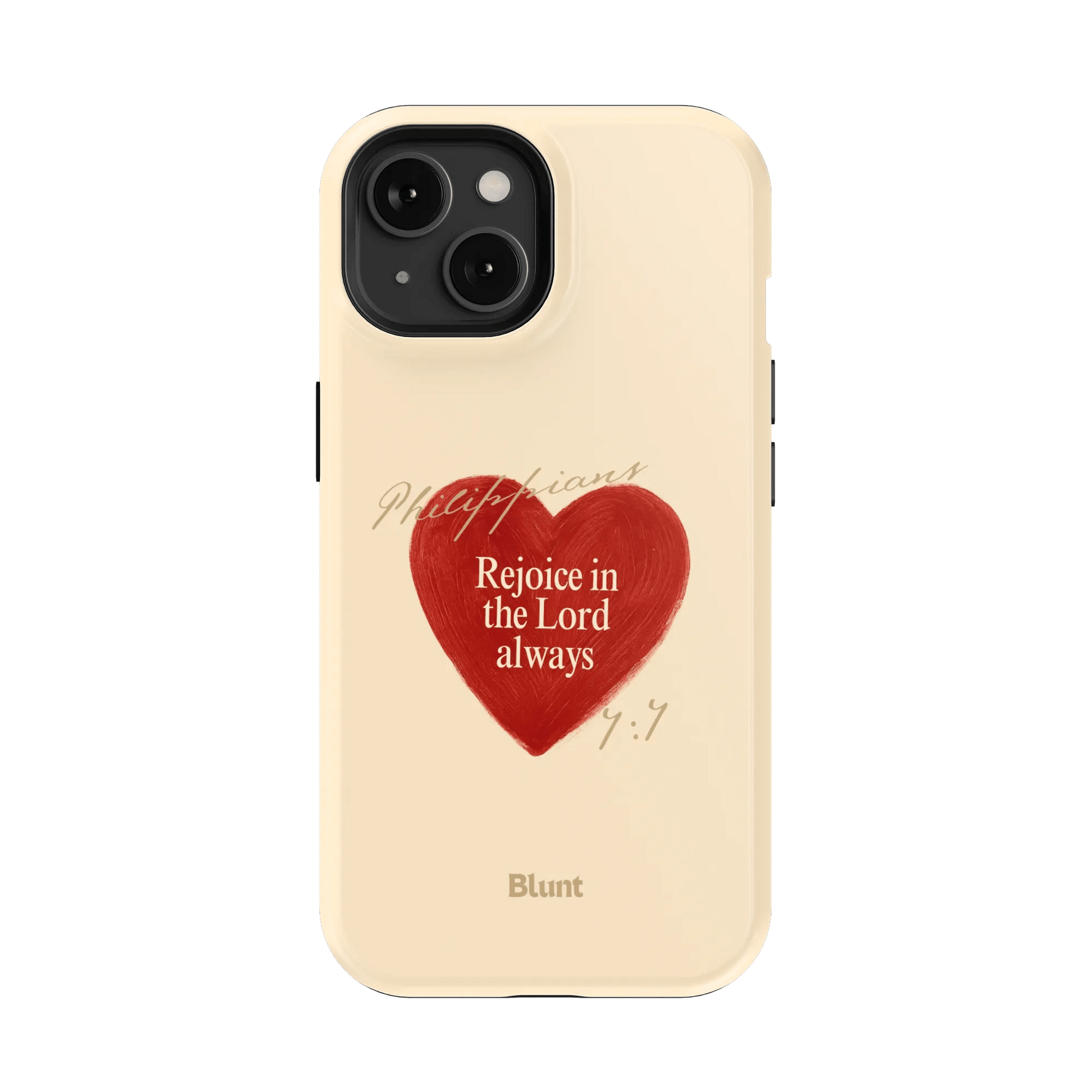 Philippians 4:4 iPhone Case - Blunt Cases