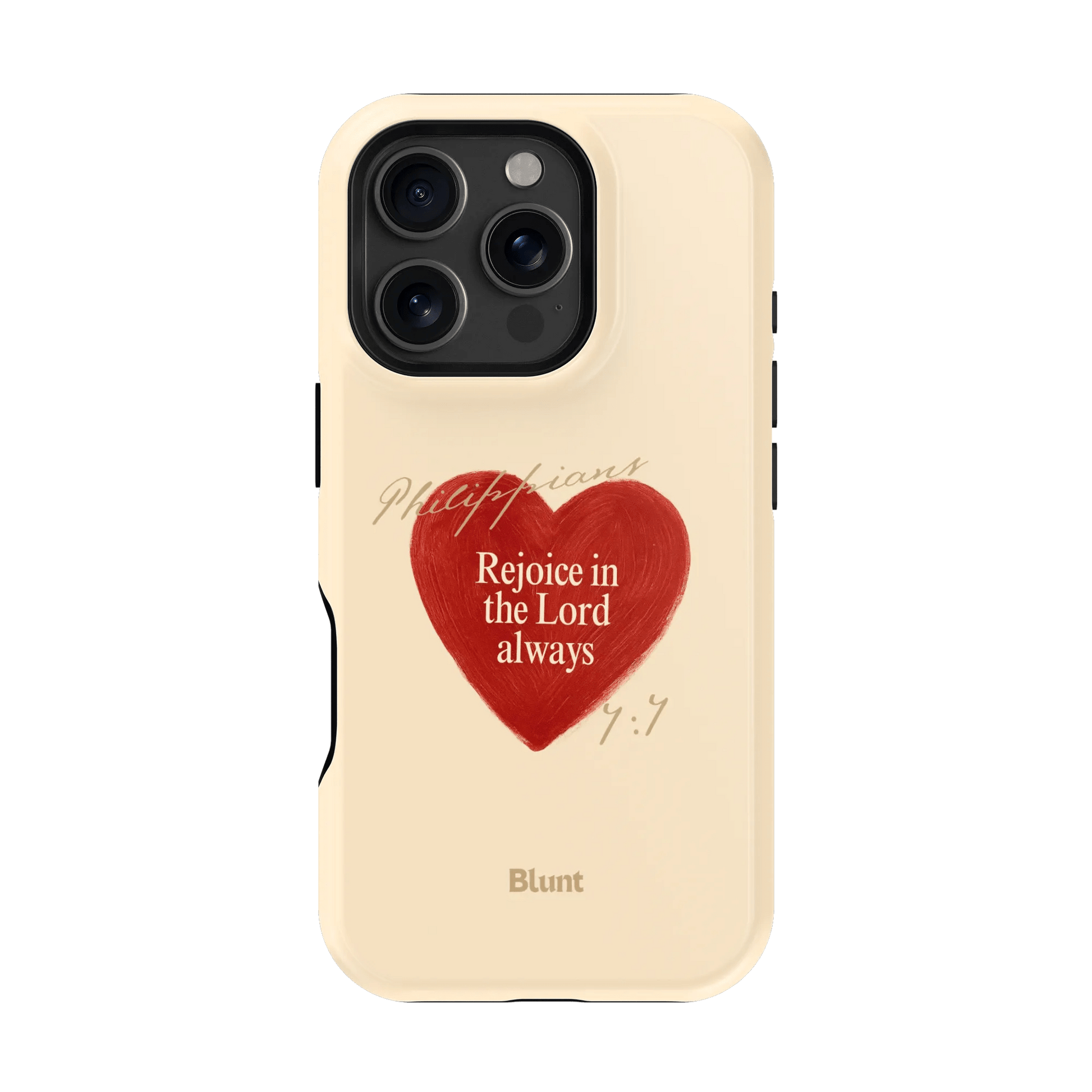 Philippians 4:4 iPhone Case - Blunt Cases