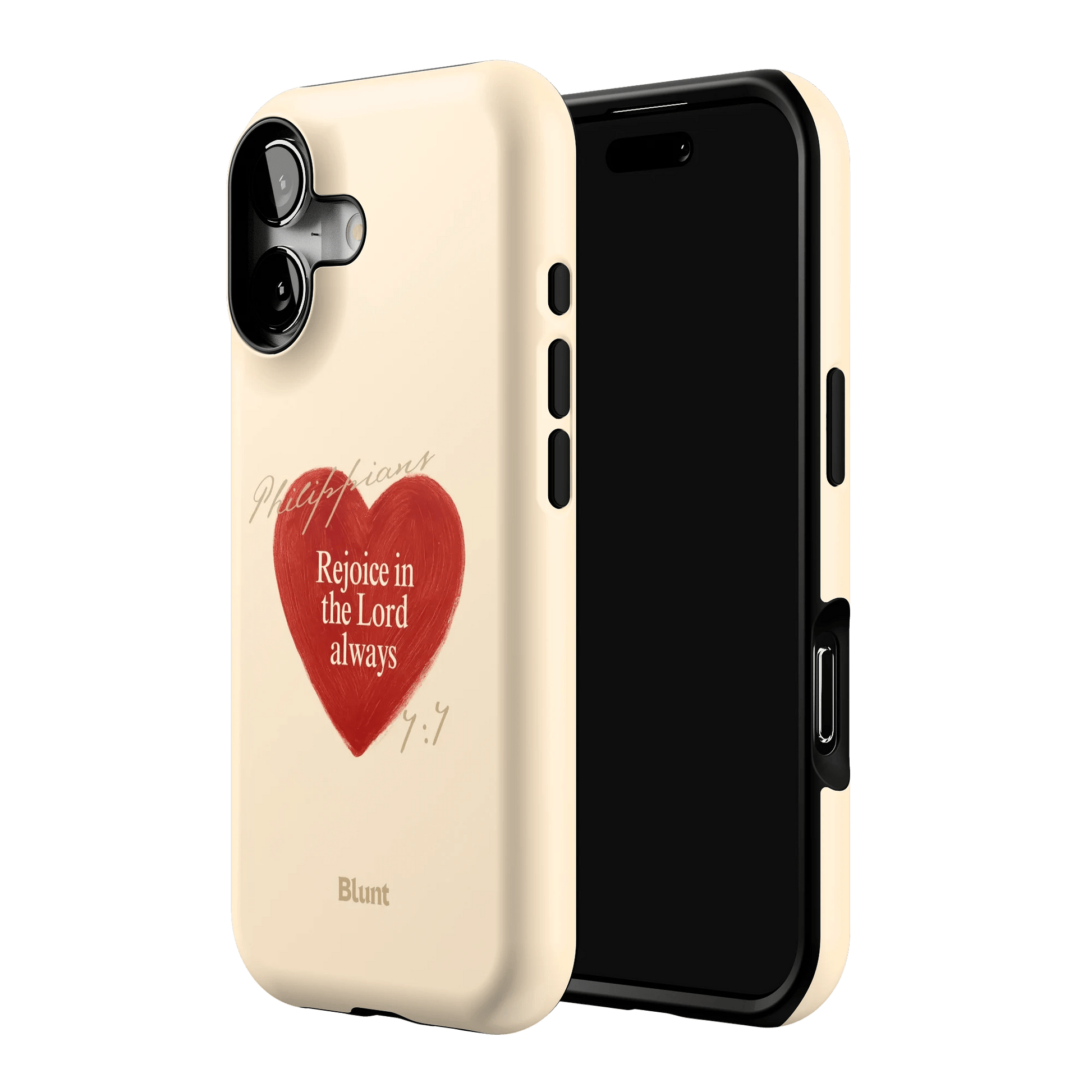 Philippians 4:4 iPhone Case - Blunt Cases