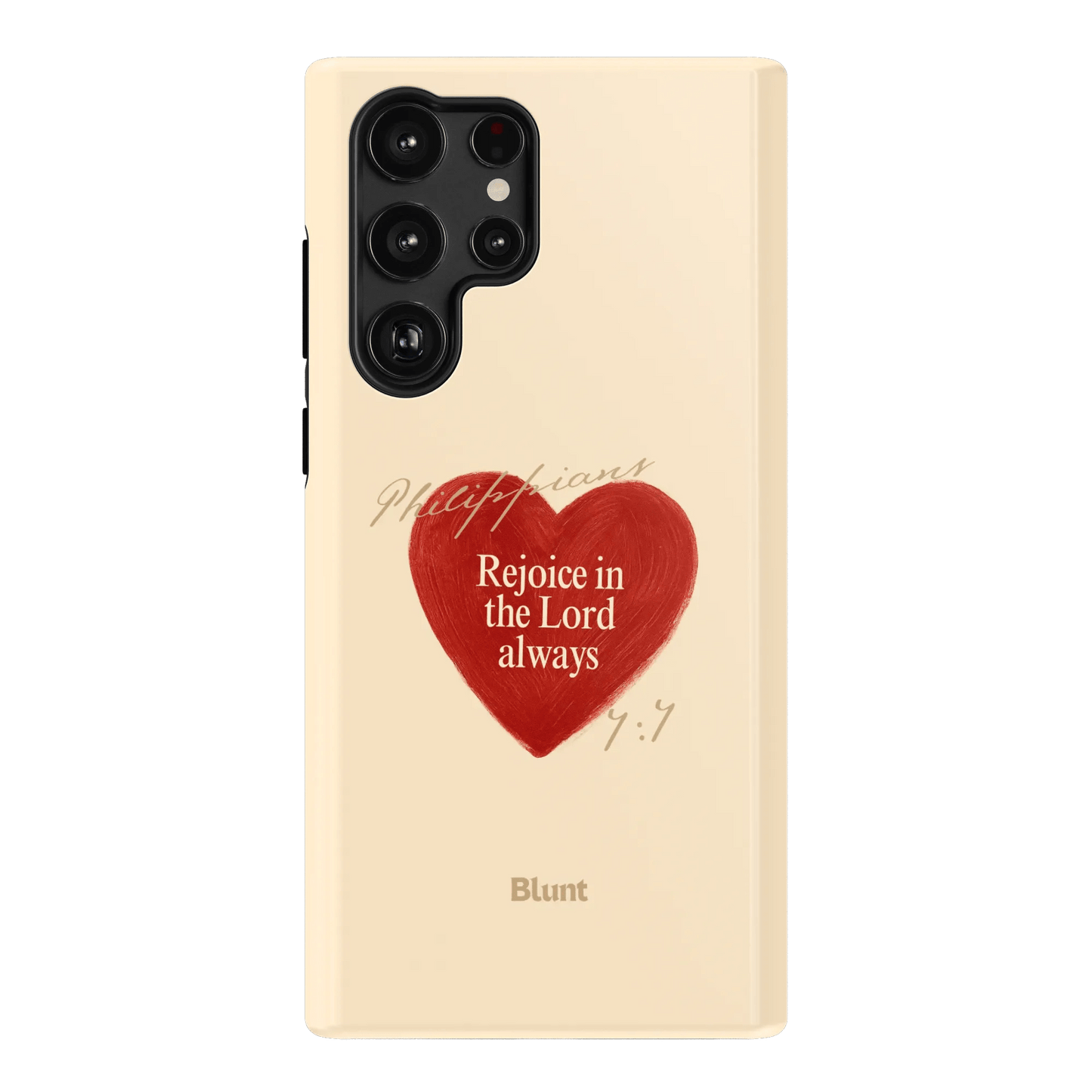 Philippians 4:4 Samsung Case - Blunt Cases