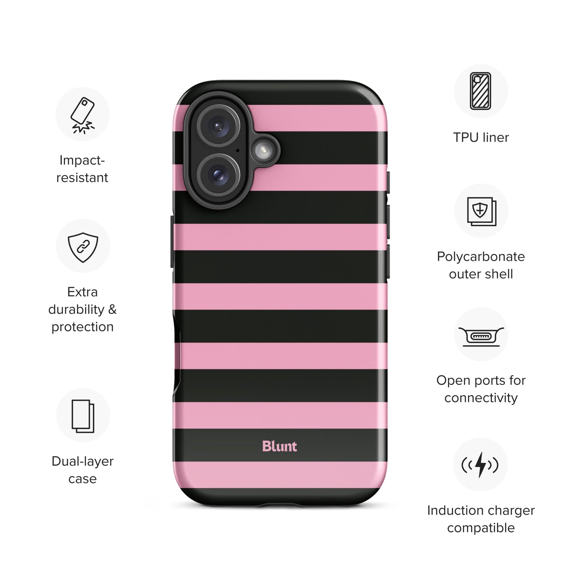 Pink Licorice iPhone Case - Blunt Cases