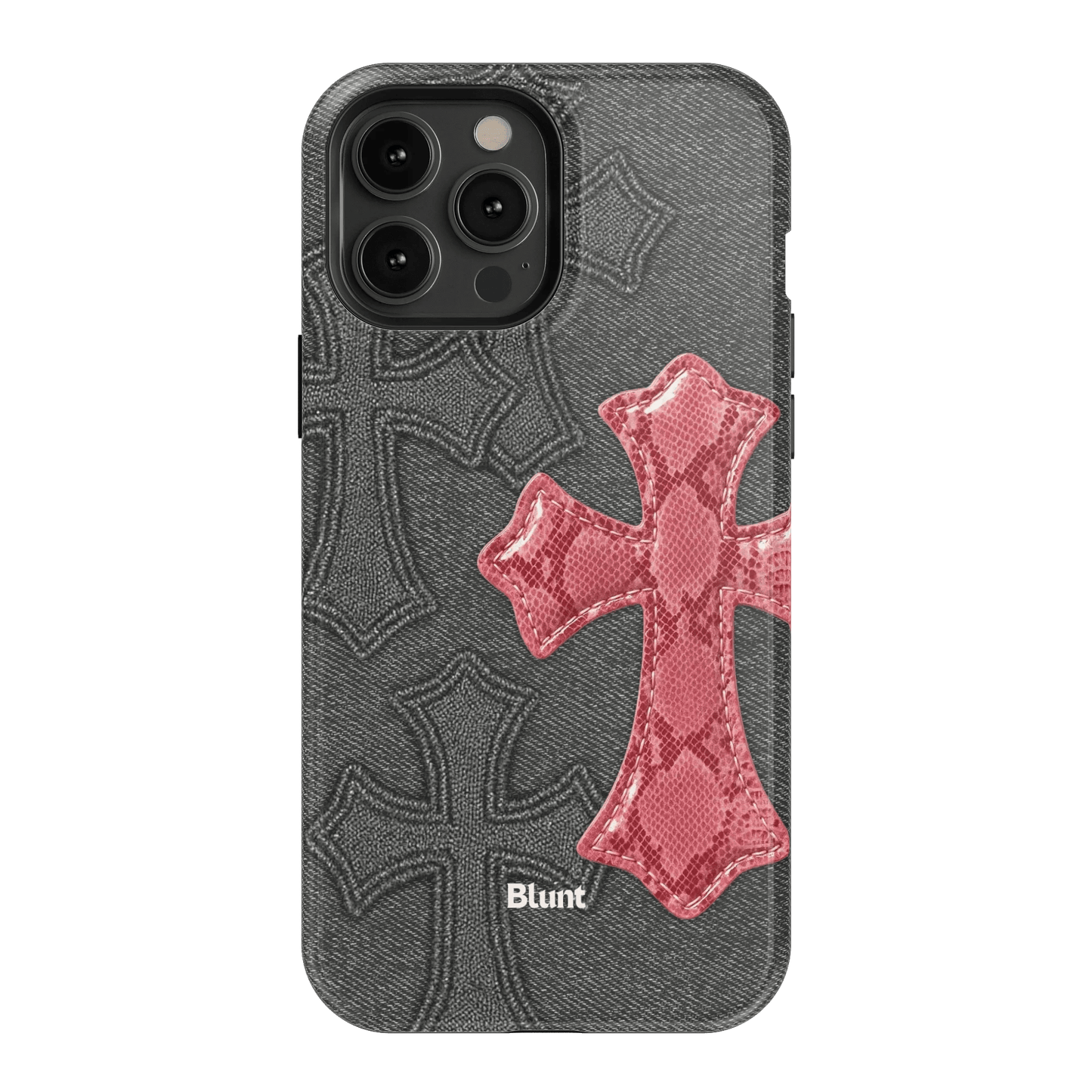 Pinkscale Cross iPhone Case - Blunt Cases