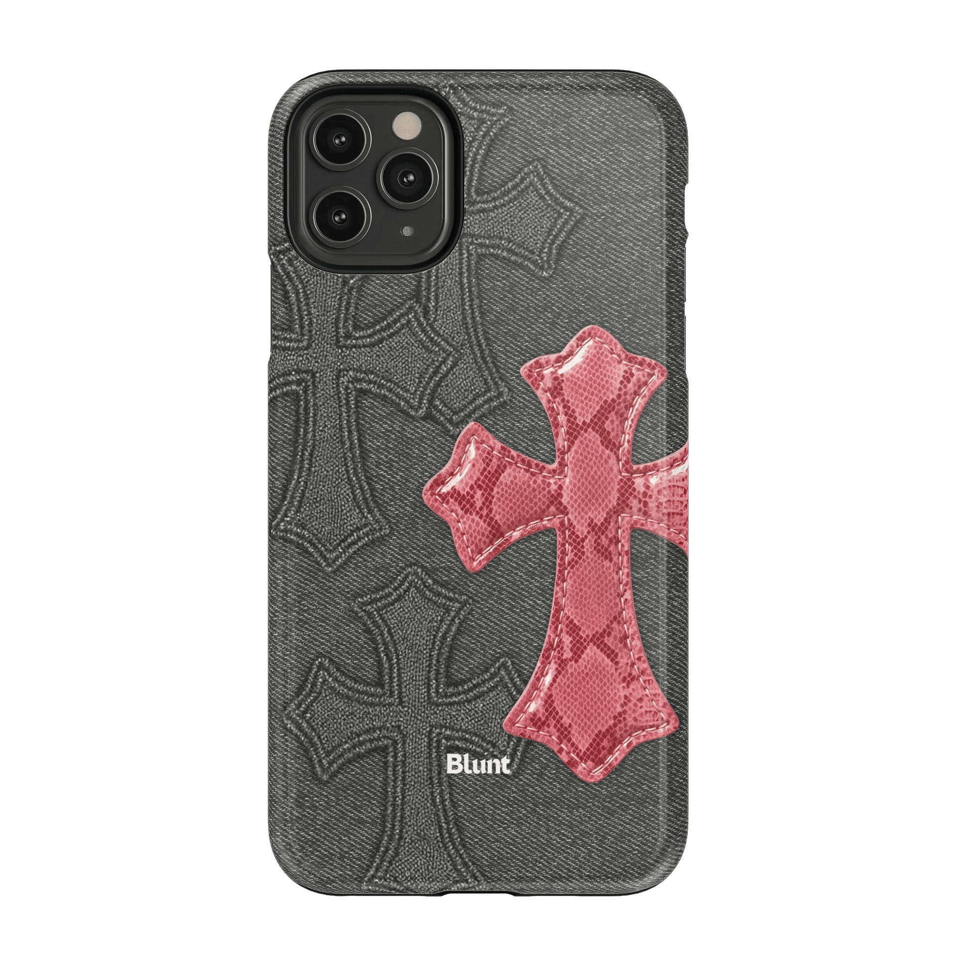 Pinkscale Cross iPhone Case - Blunt Cases