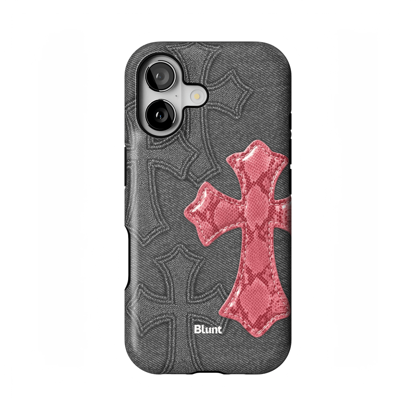 Pinkscale Cross iPhone Case - Blunt Cases