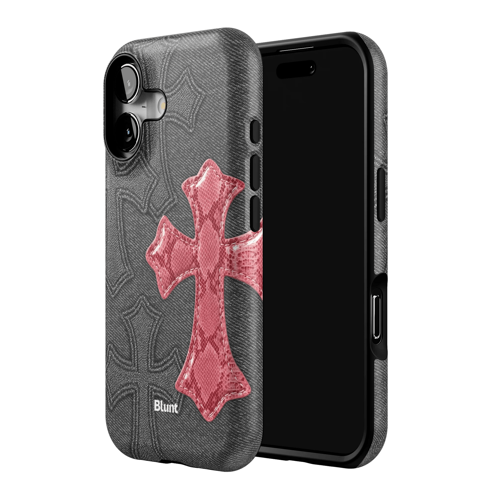 Pinkscale Cross iPhone Case - Blunt Cases