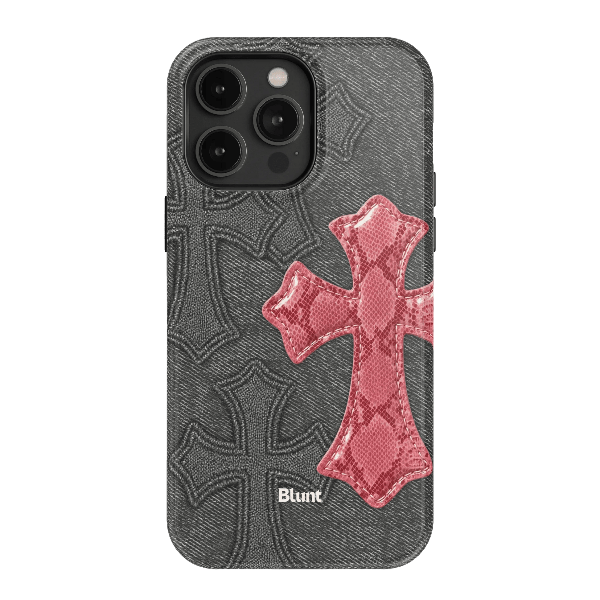 Pinkscale Cross iPhone Case - Blunt Cases