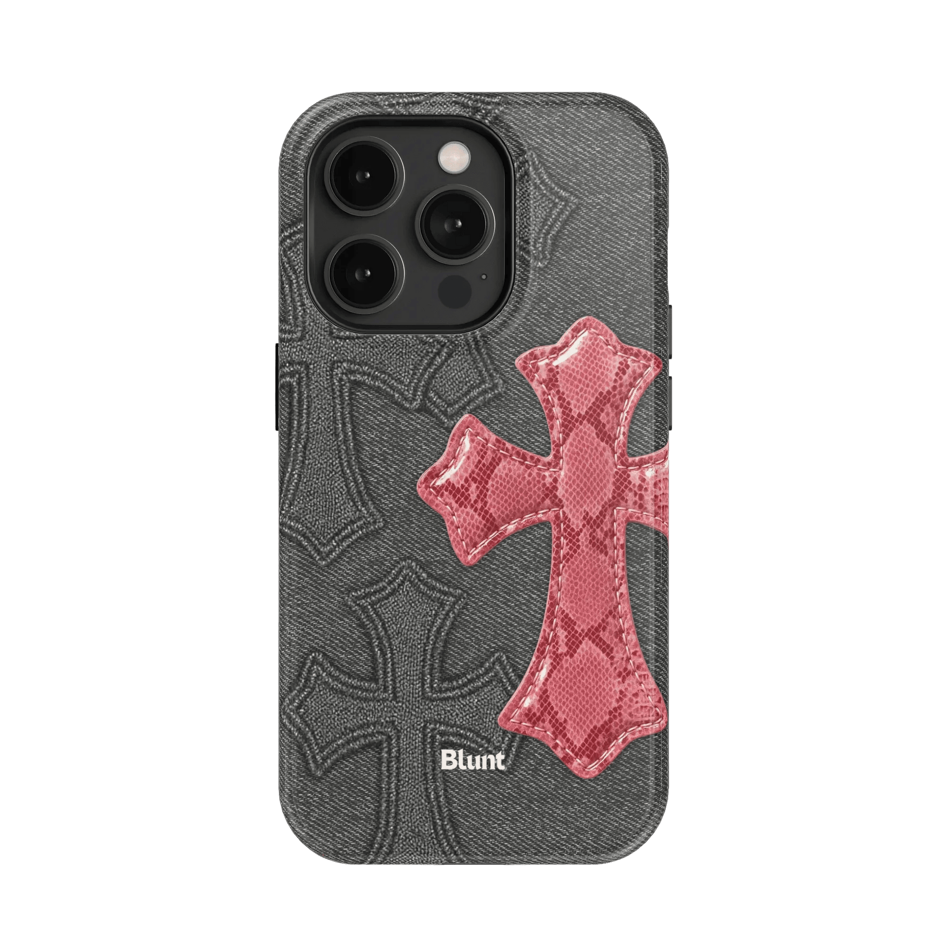 Pinkscale Cross iPhone Case - Blunt Cases