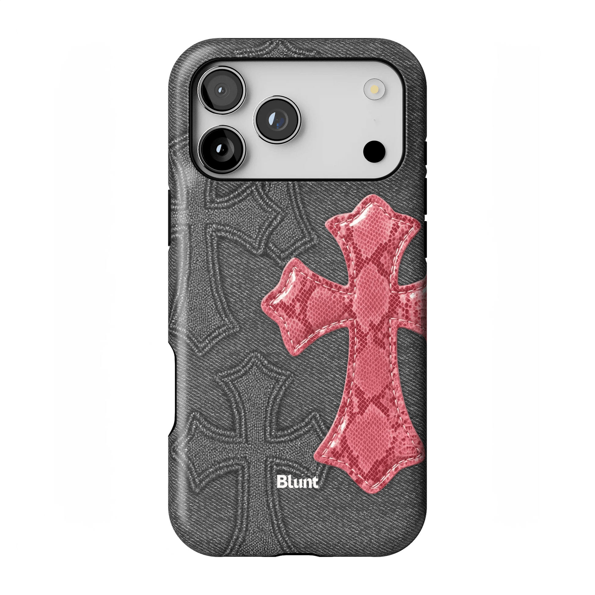 Pinkscale Cross iPhone Case - Blunt Cases