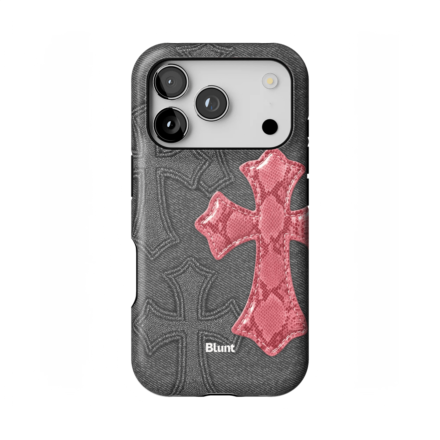 Pinkscale Cross iPhone Case - Blunt Cases