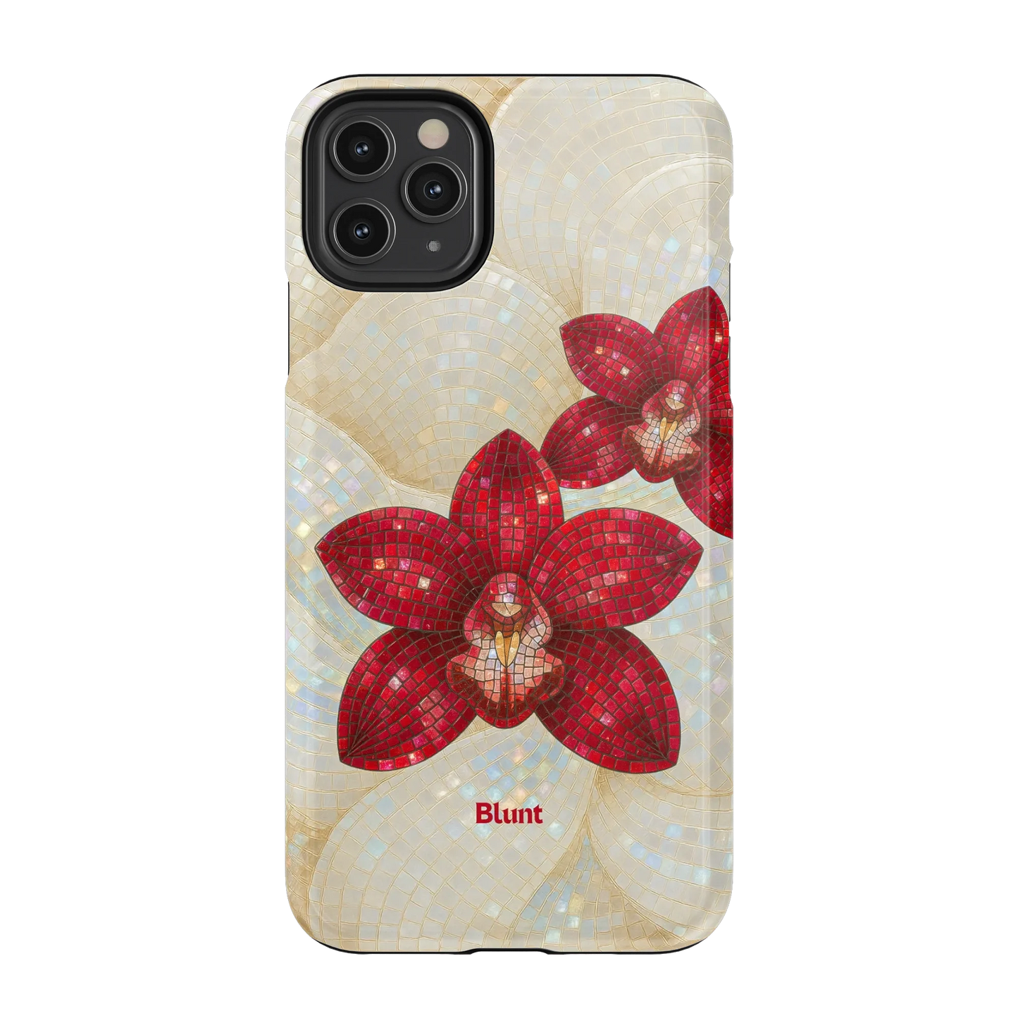 Crimson Orchid iPhone Case