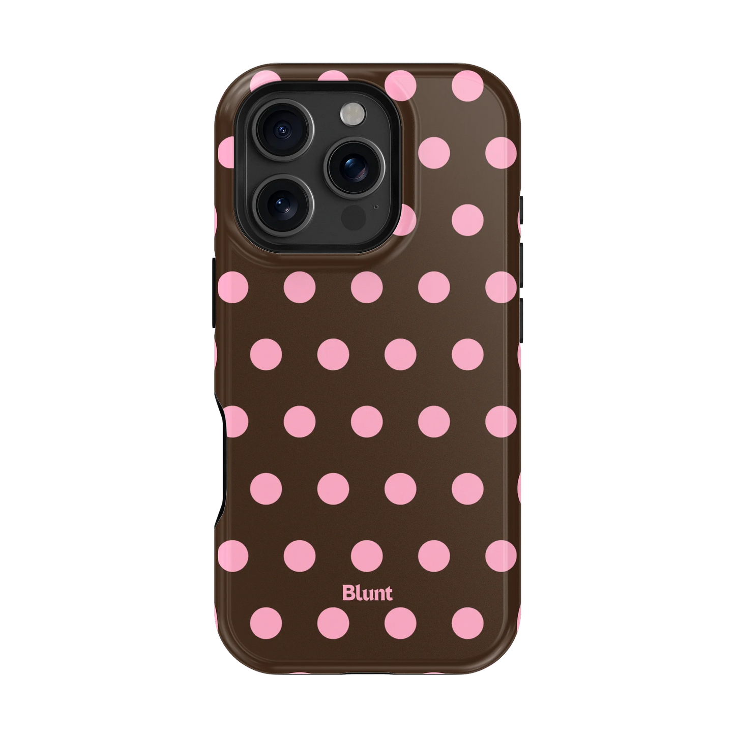 Chocolate Polka iPhone Case