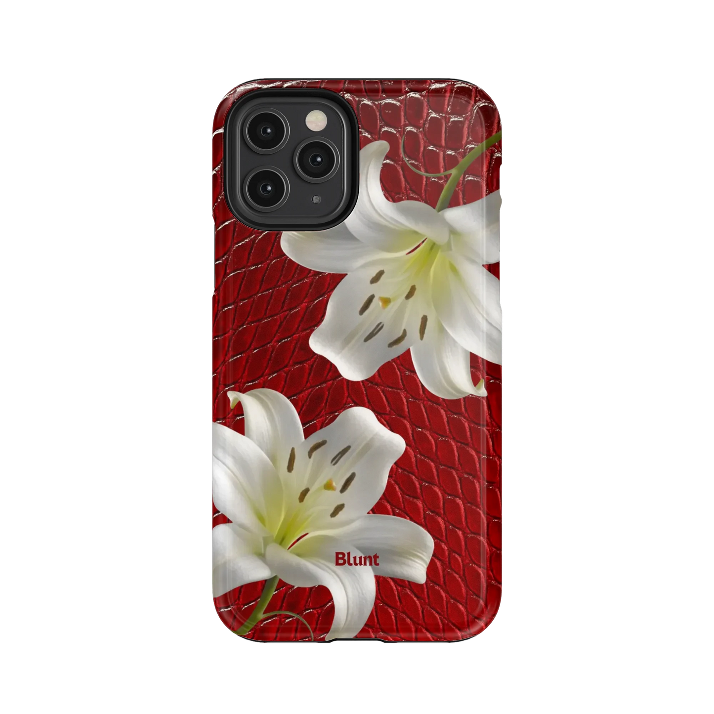 Crimson Lily iPhone Case
