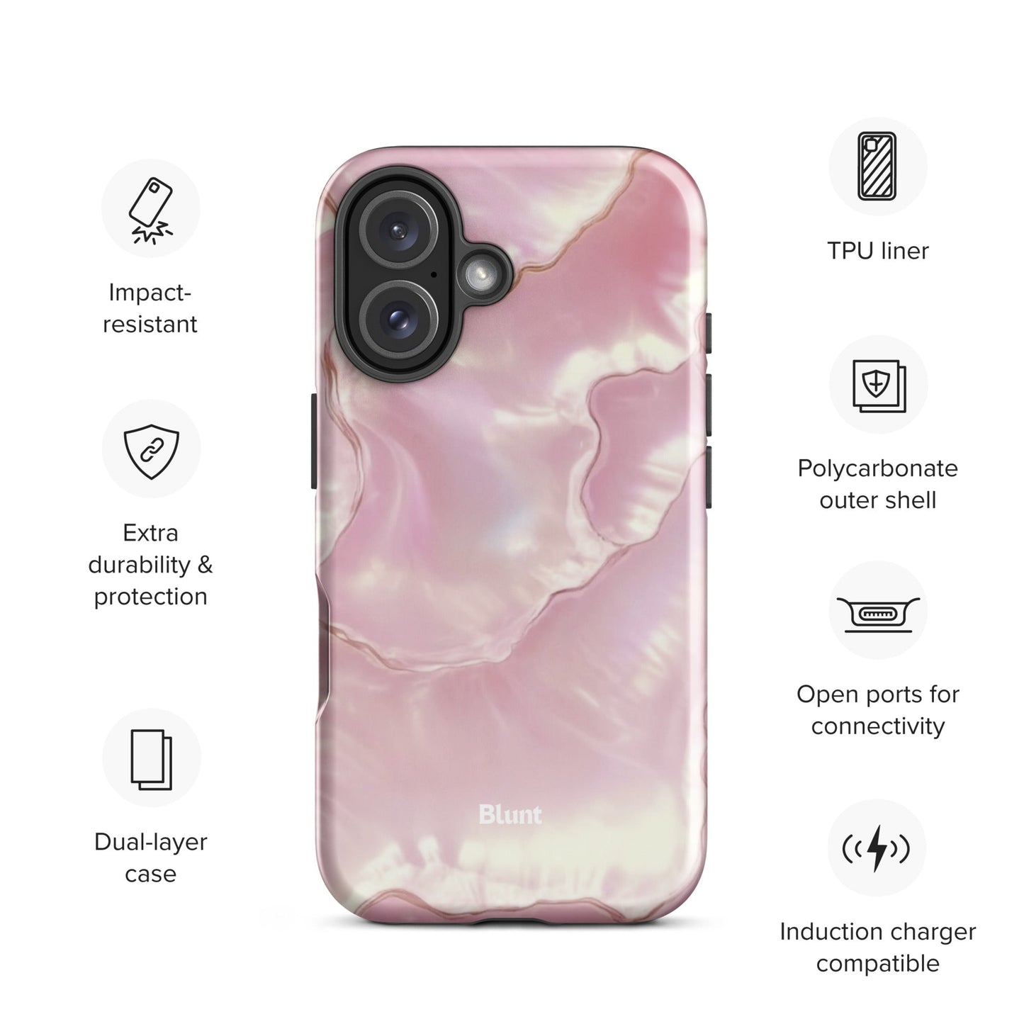 Plum Stardust iPhone Case - Blunt Cases