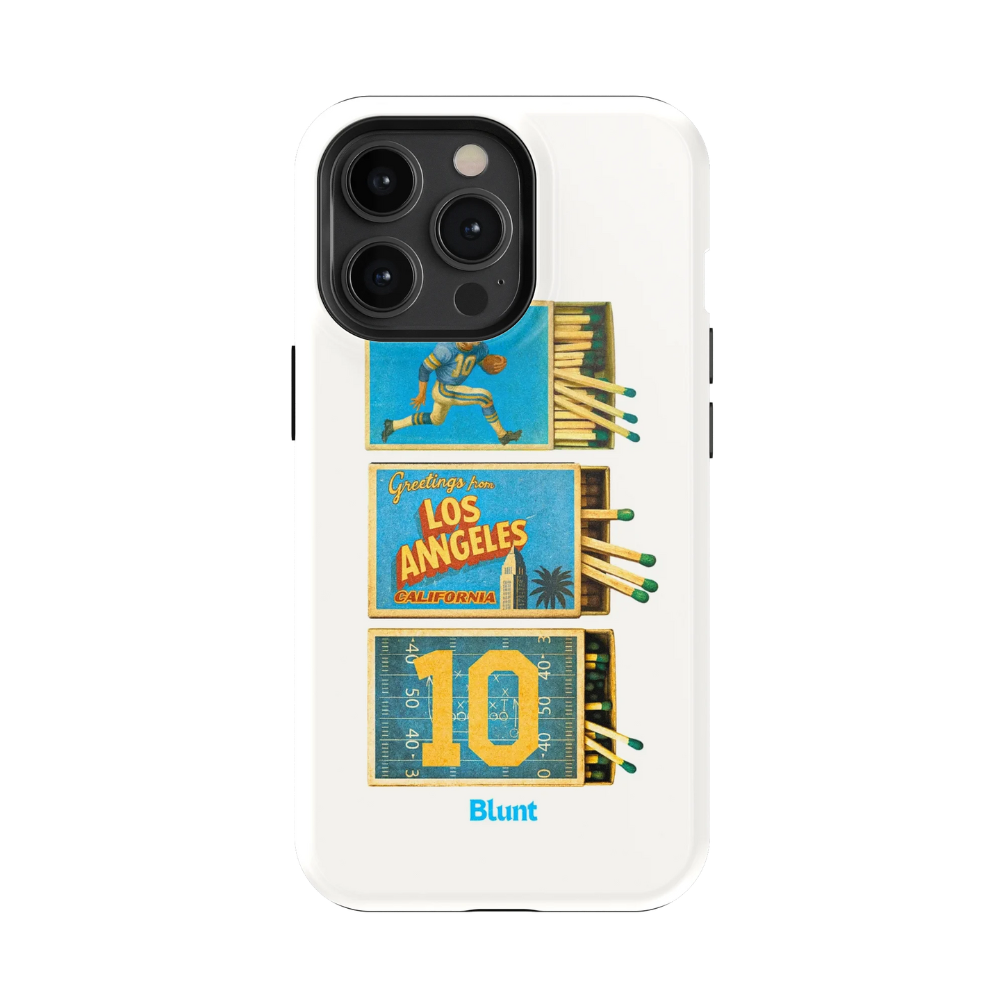 LA Coast Football iPhone Case