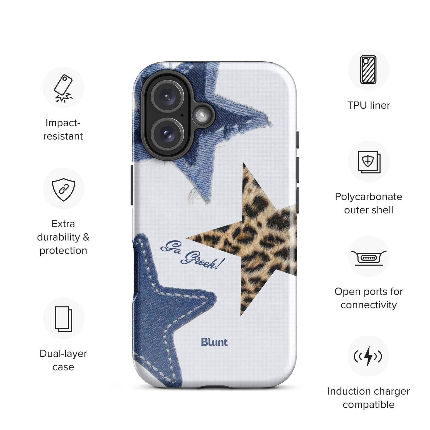 Pretty in Greek iPhone Case - Blunt Cases