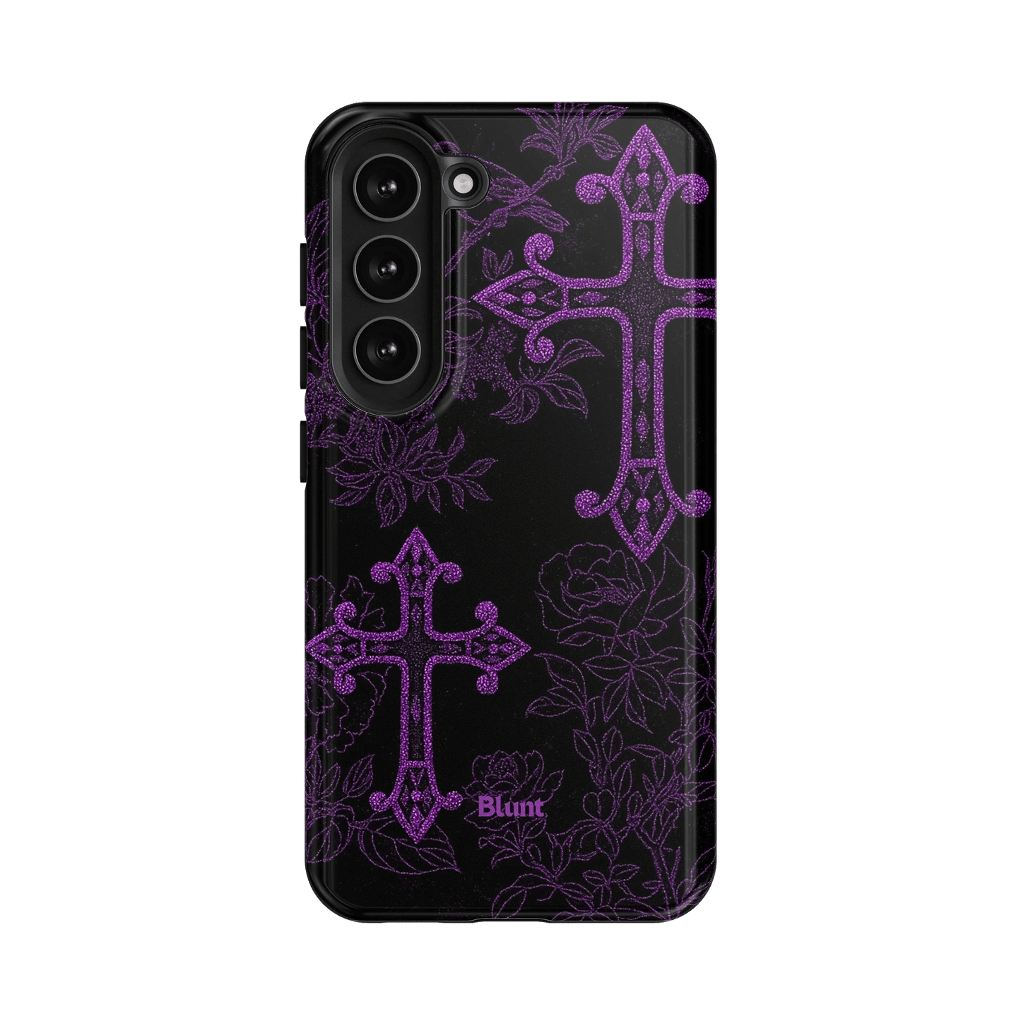 Purple Cross Samsung Case - Blunt Cases
