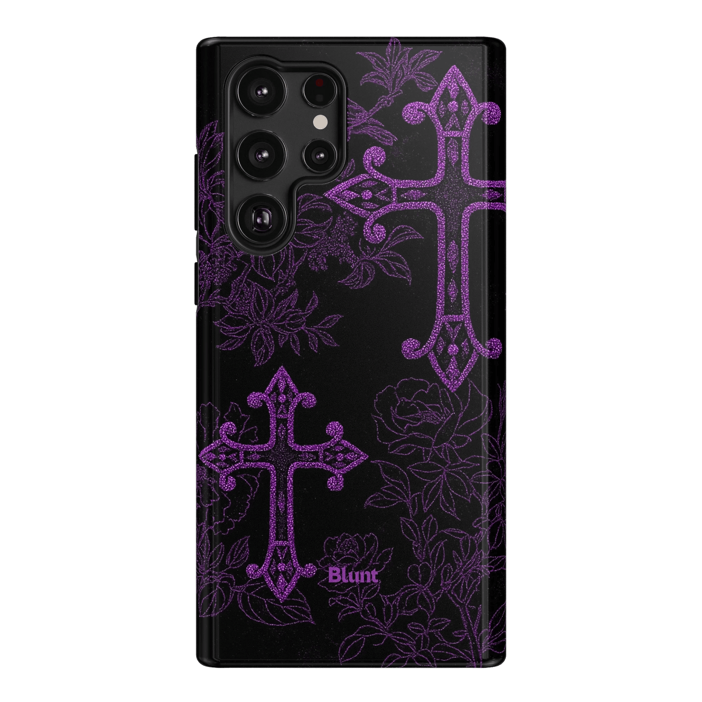 Purple Cross Samsung Case - Blunt Cases
