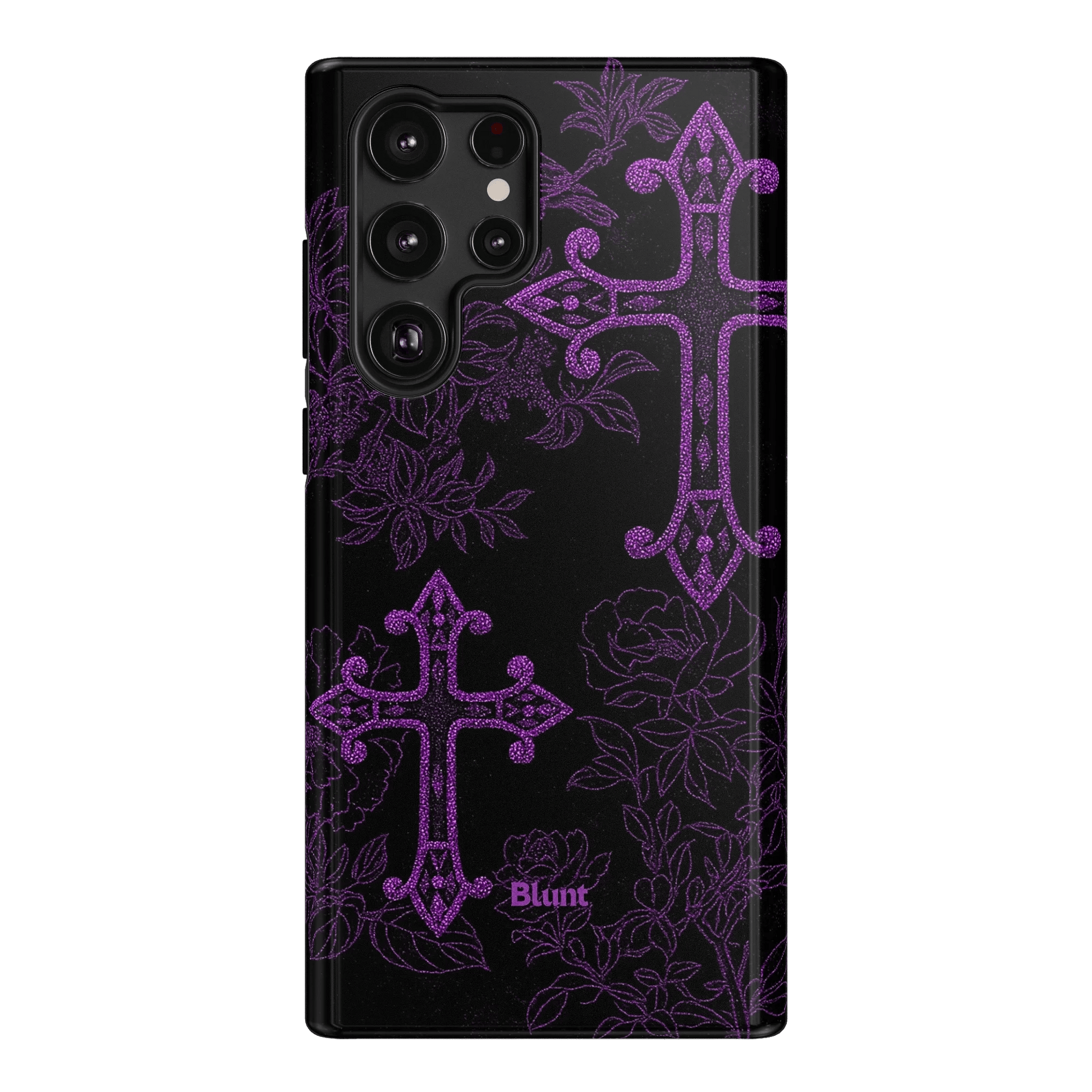 Purple Cross Samsung Case - Blunt Cases