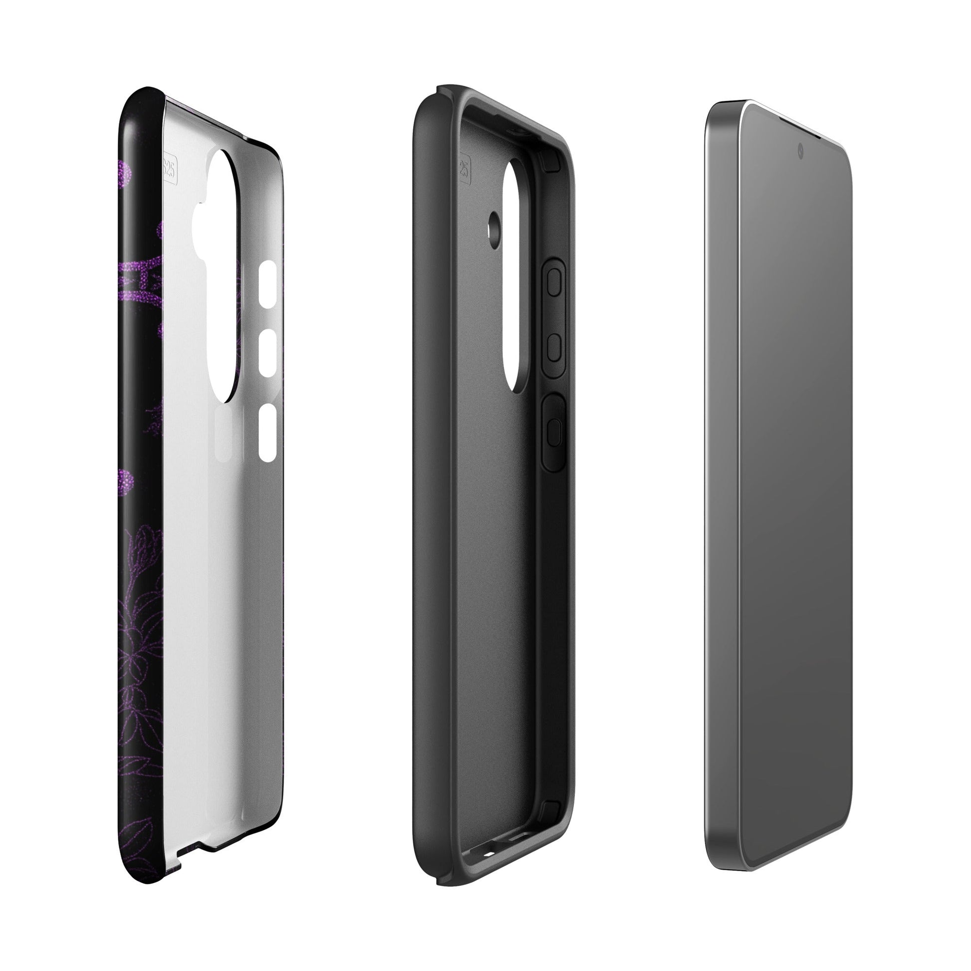 Purple Cross Samsung Case - Blunt Cases