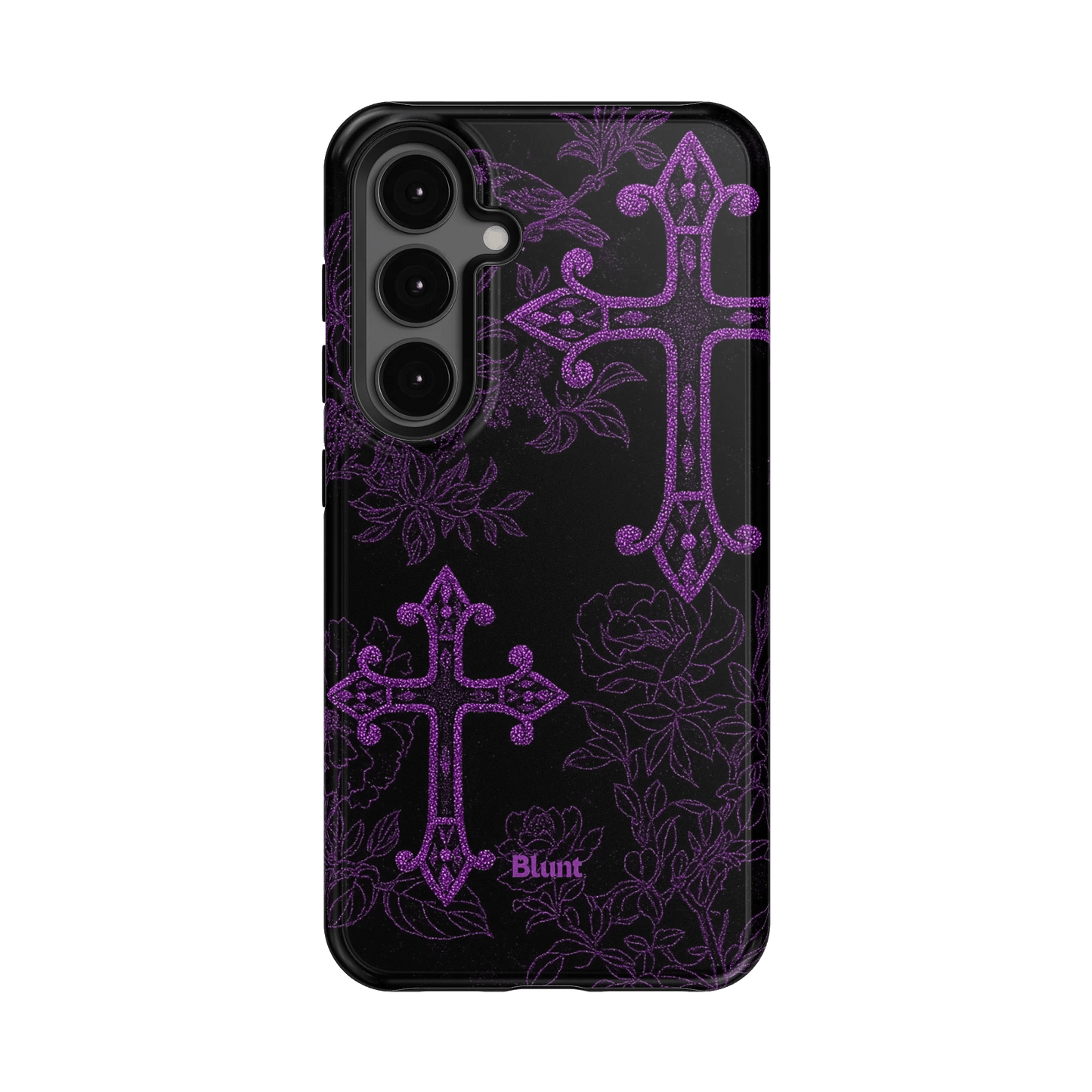 Purple Cross Samsung Case - Blunt Cases