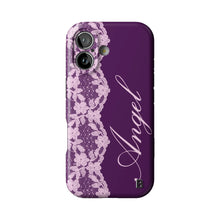 Purple Lace Angel Statement iPhone Case