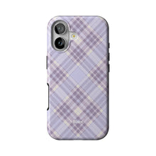 Purple Plaid iPhone Case