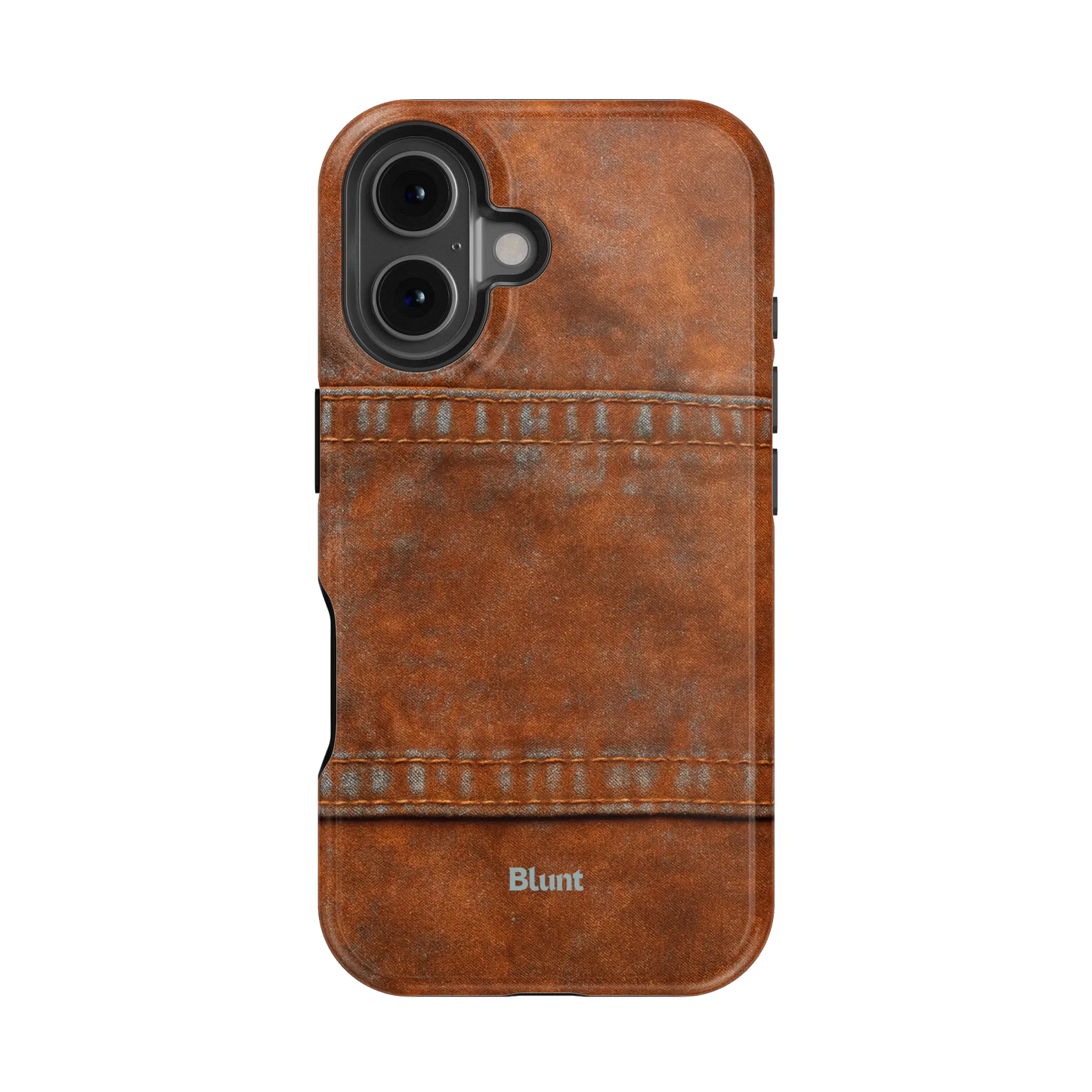 Chocolate Denim iPhone Case