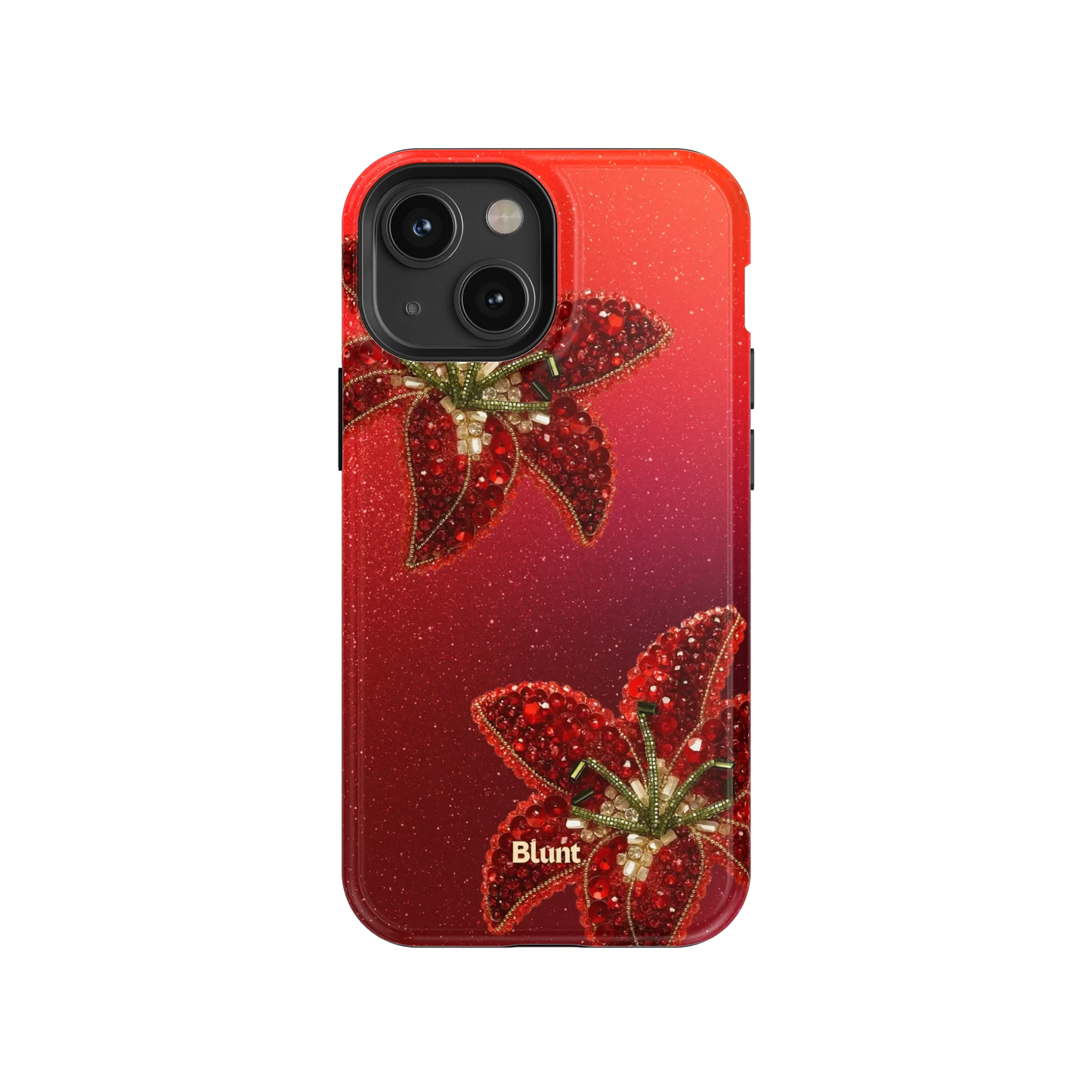 Scarlet Petals iPhone Case