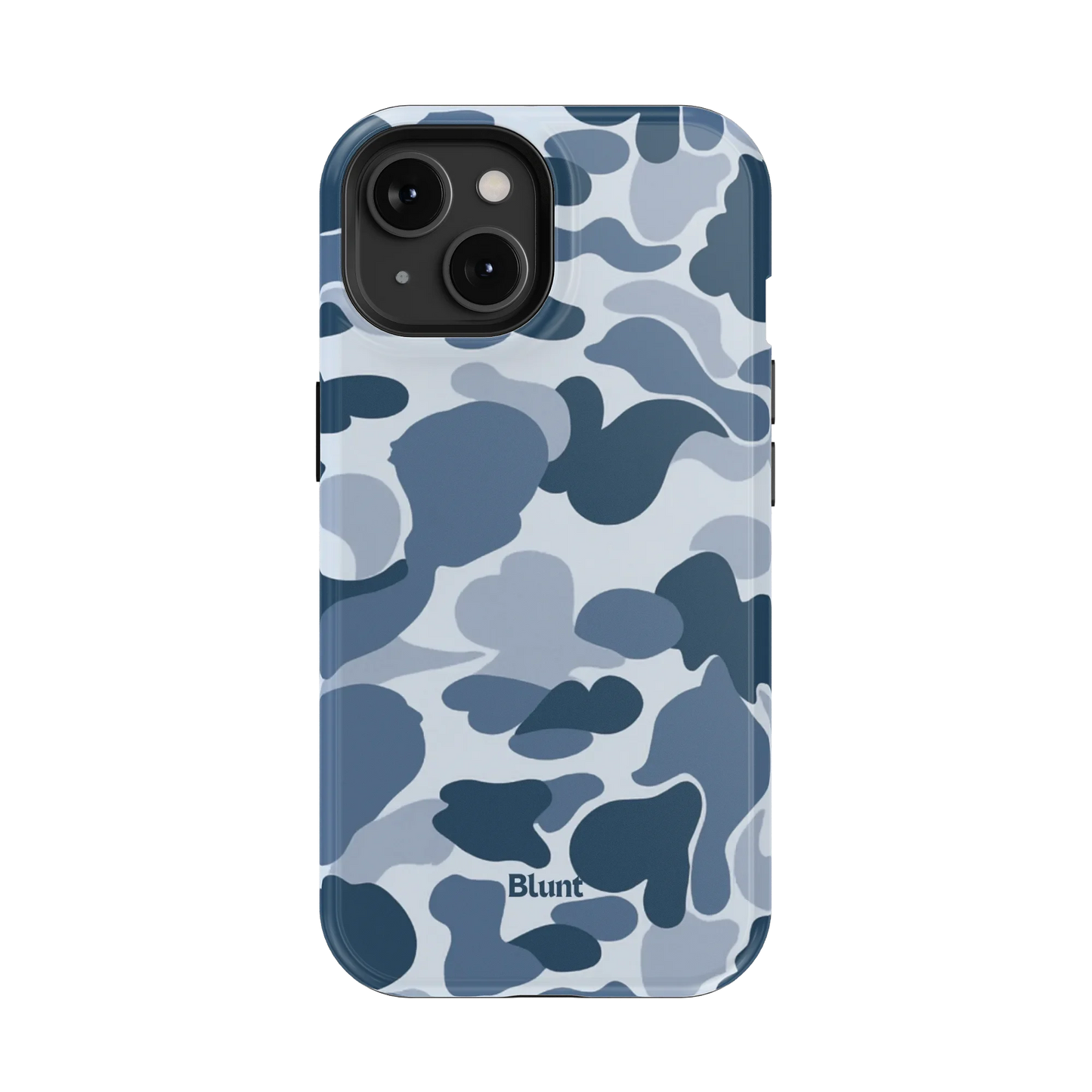 Bluish Camo iPhone Case