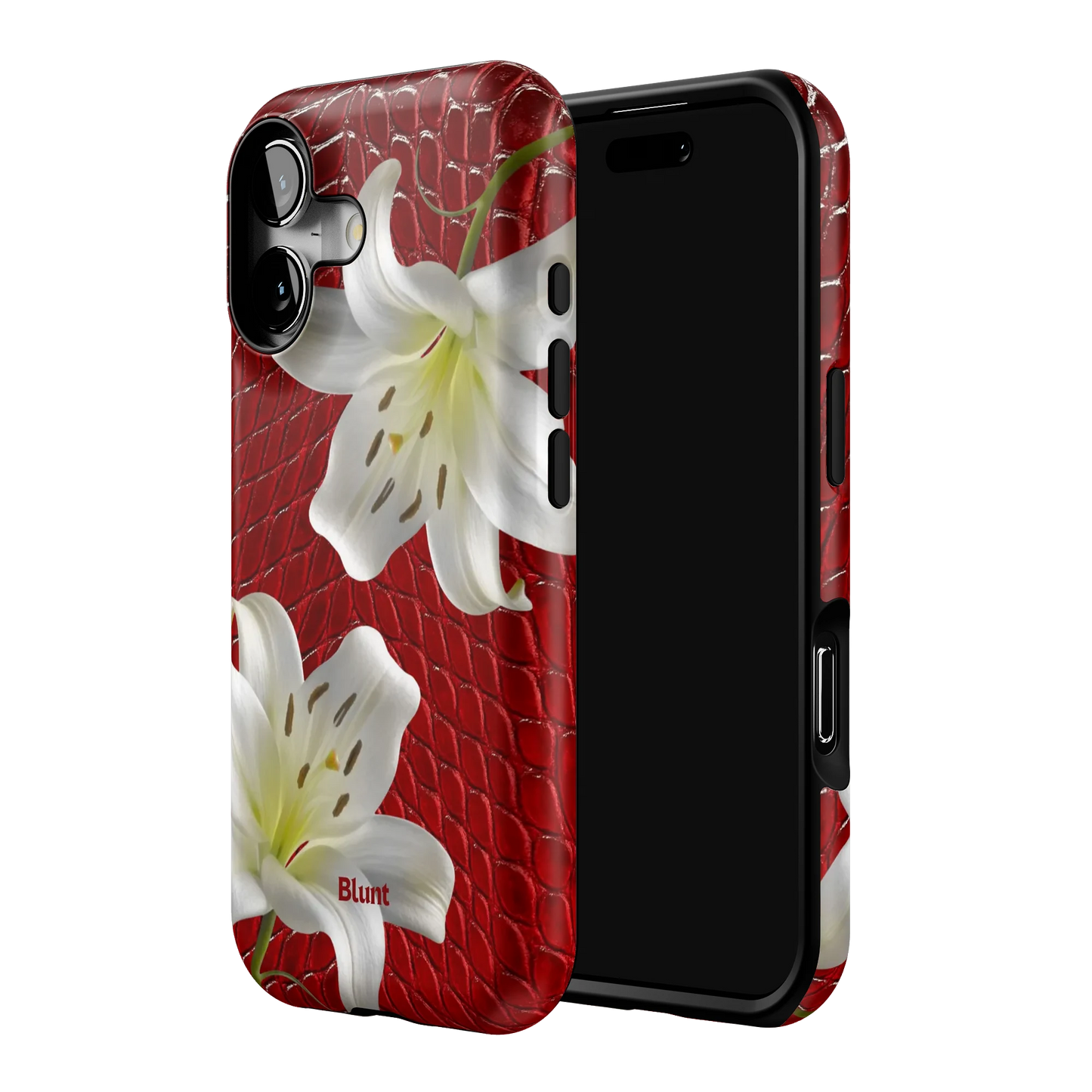 Crimson Lily iPhone Case