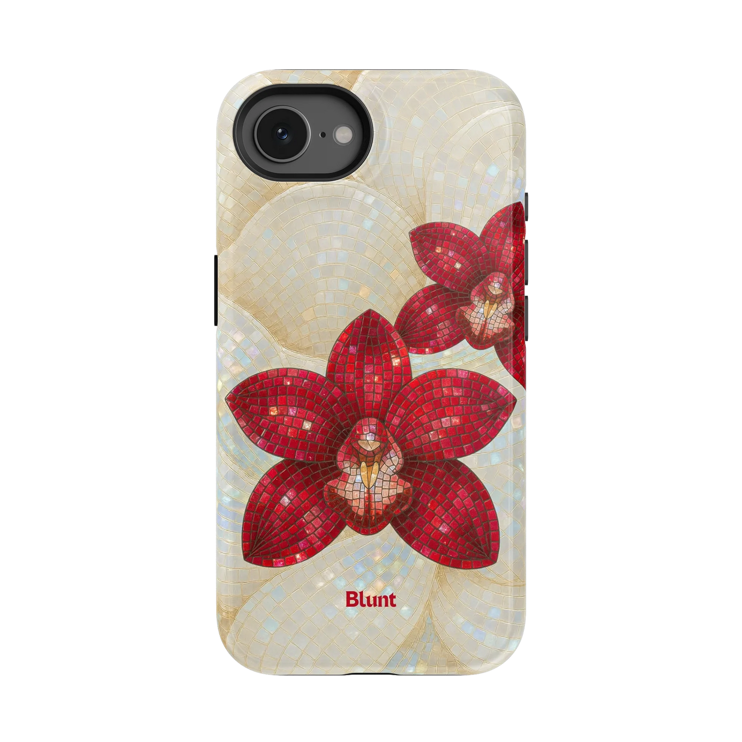 Crimson Orchid iPhone Case