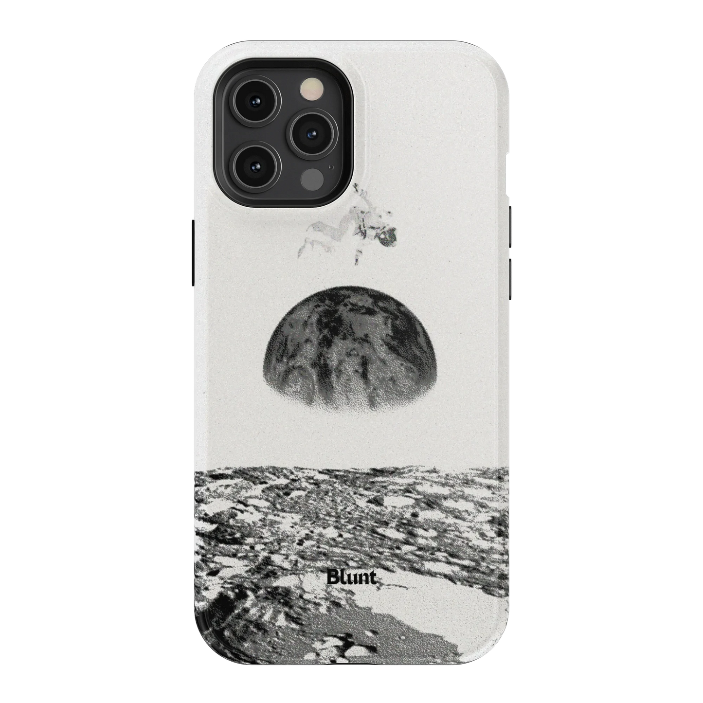 Static Moon iPhone Case