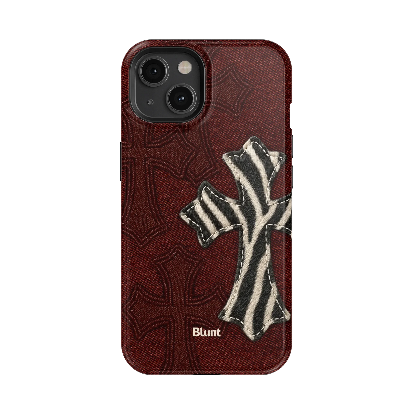Zebrascale Cross iPhone Case