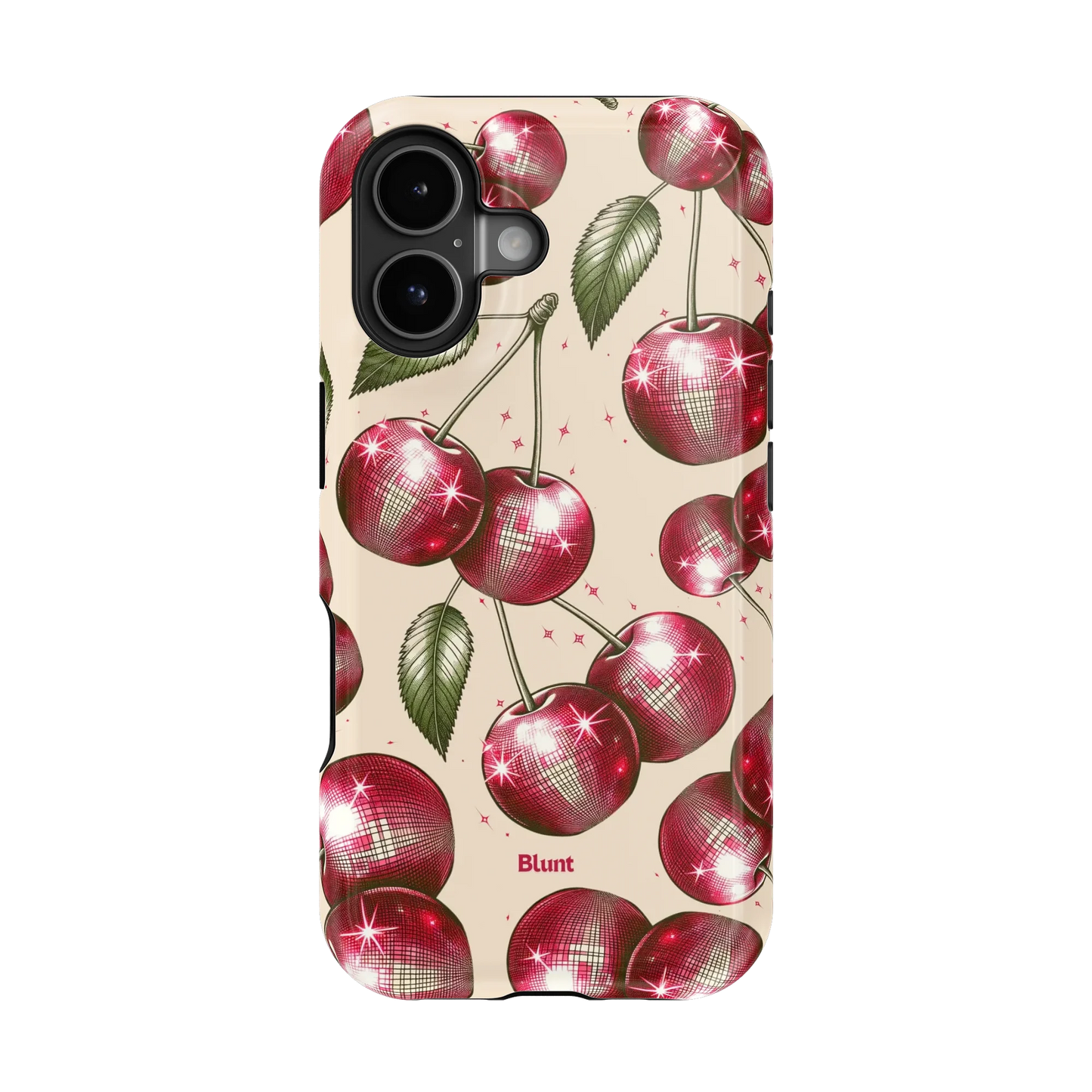 Cream Cherry Party iPhone Case