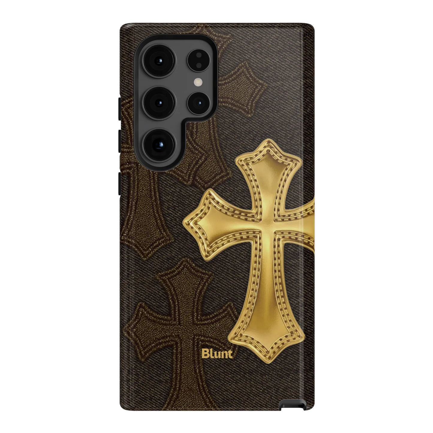 Gold Cross Samsung Case