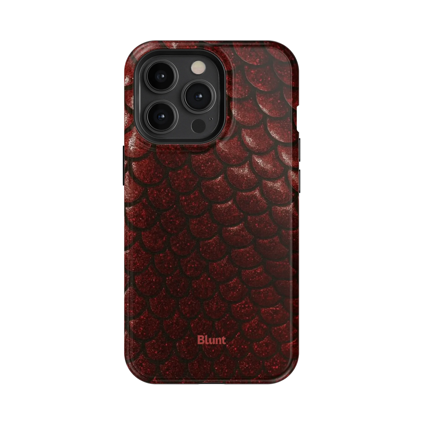 Crimson Depth iPhone Case