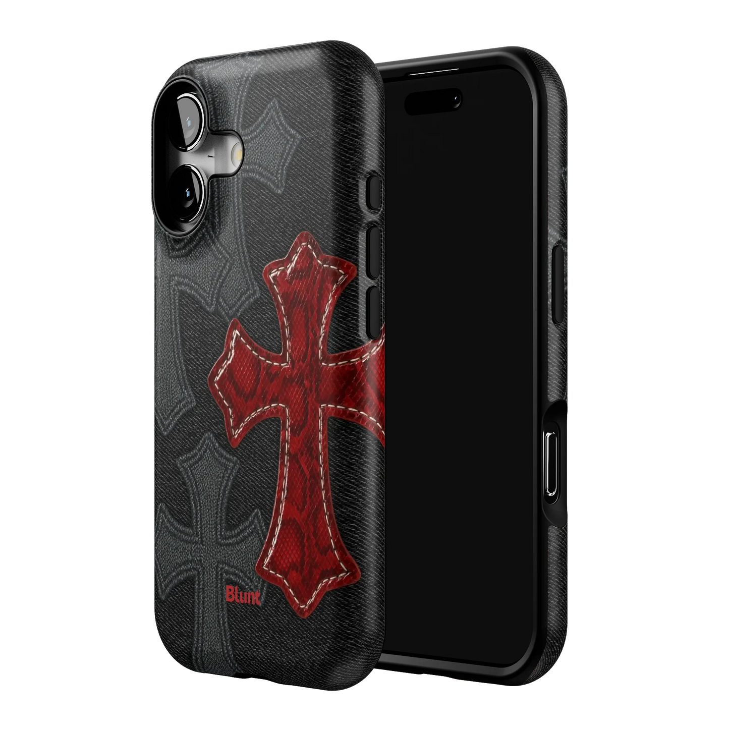 Crimson Cross iPhone Case