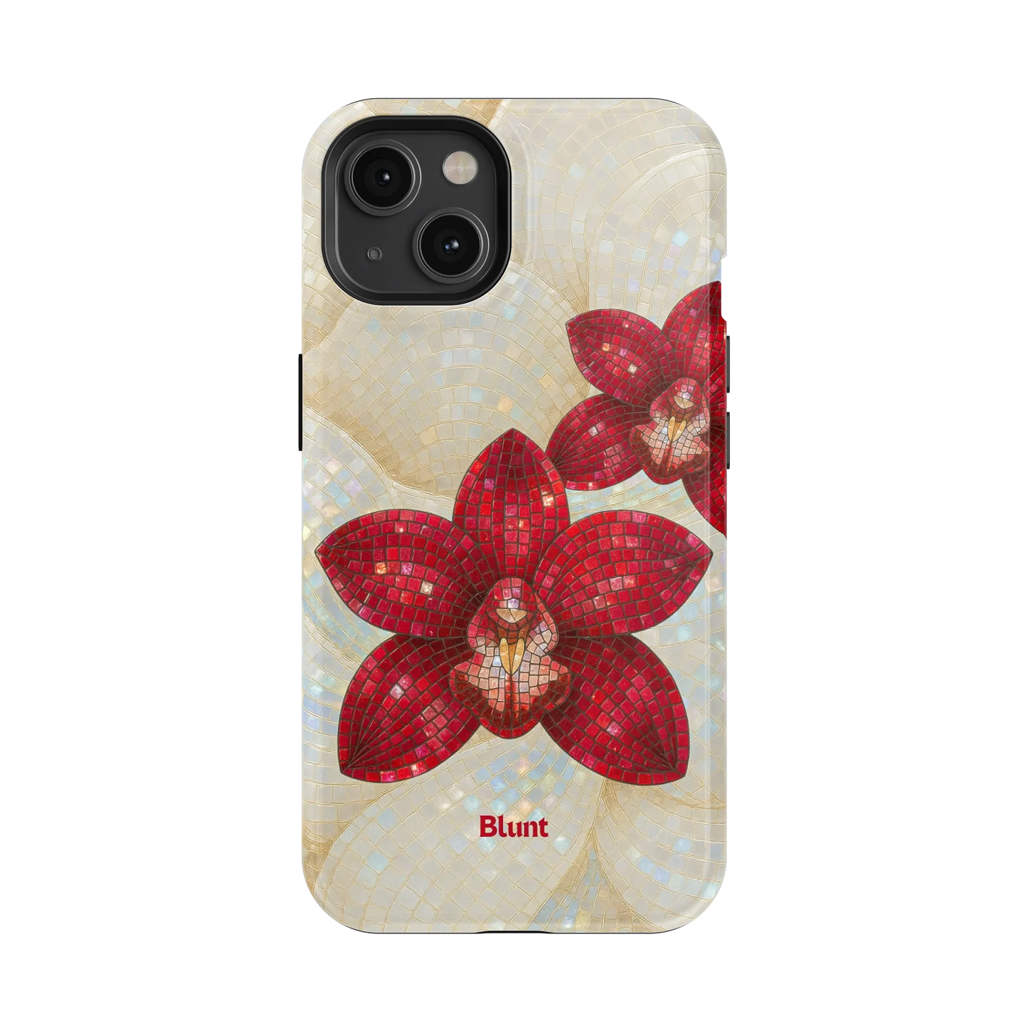 Crimson Orchid iPhone Case