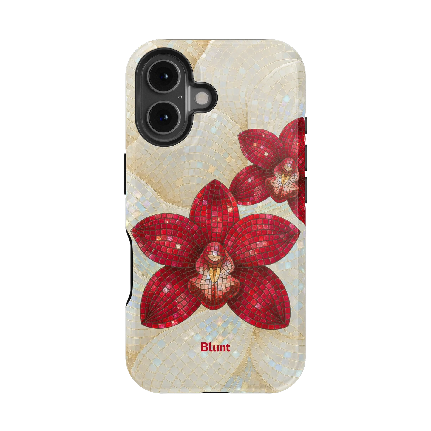 Crimson Orchid iPhone Case