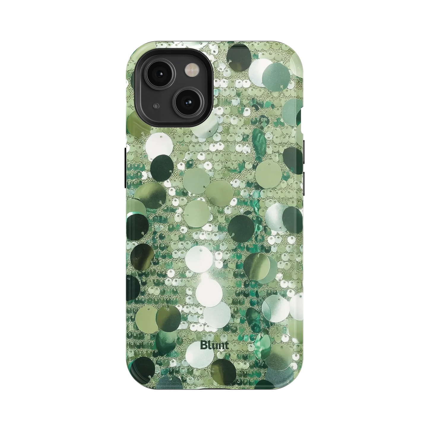 Sage Glitz iPhone Case